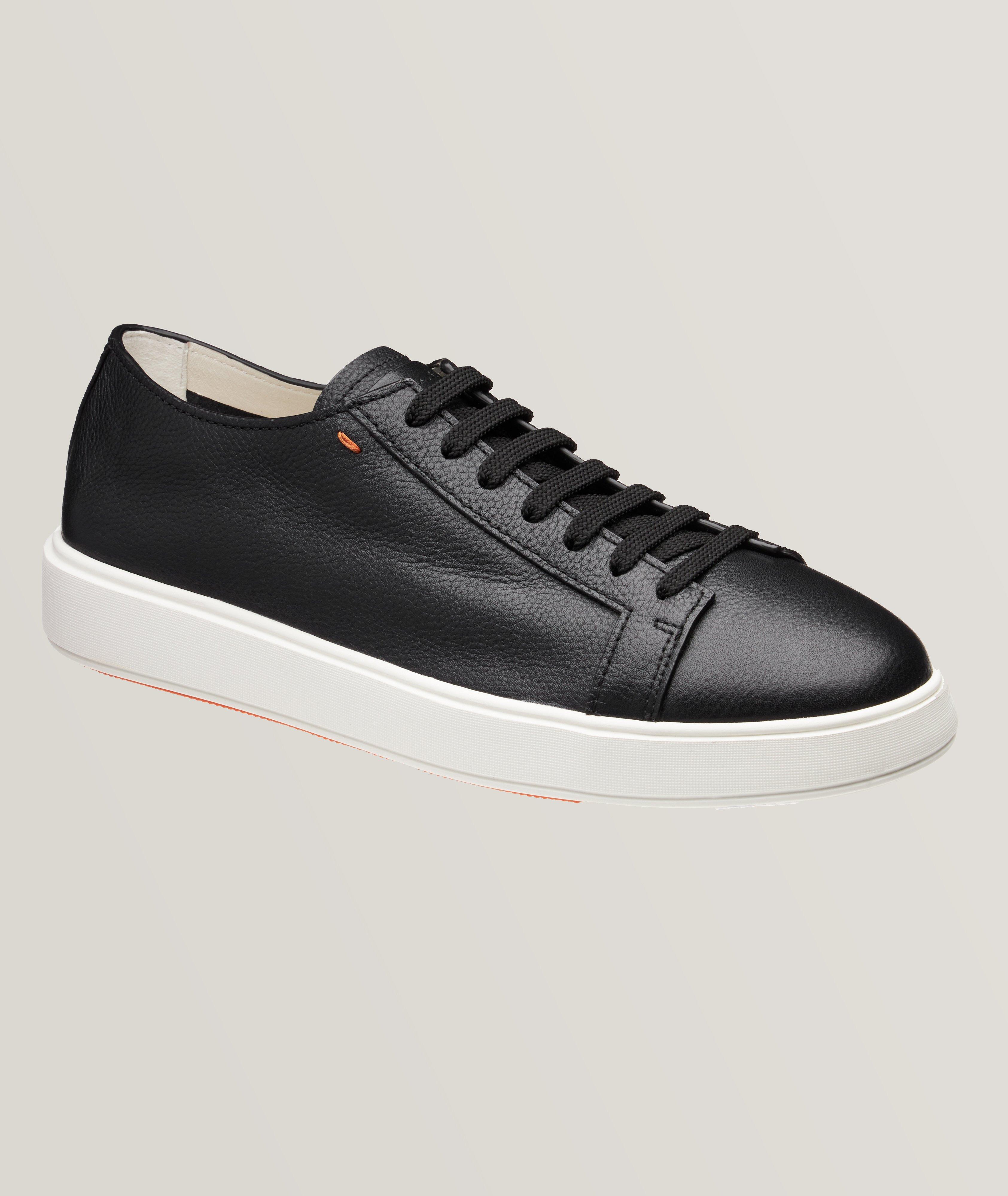 Pebbled Deerskin Sneakers image 0