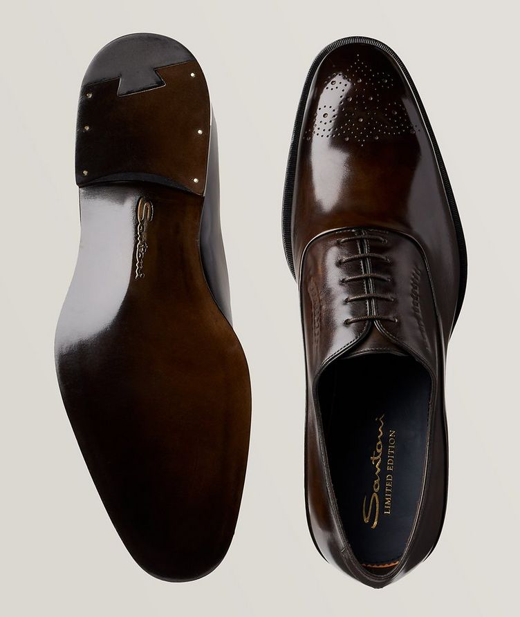 Limited Edition Franc Burnished Leather Reverse Stitch Le Oxford Brogues image 2