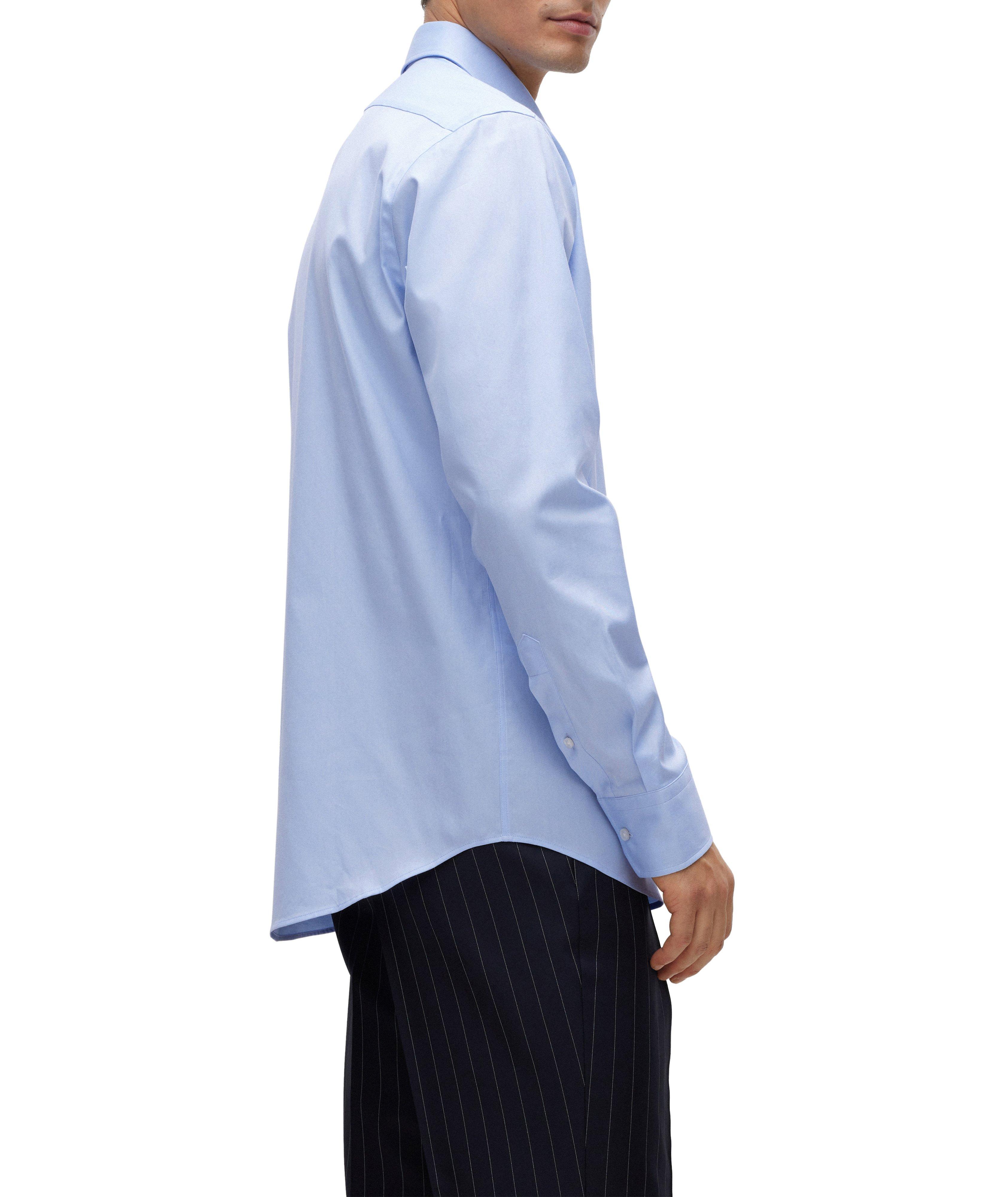 Chemise habillée en twill extensible de coupe standard image 4