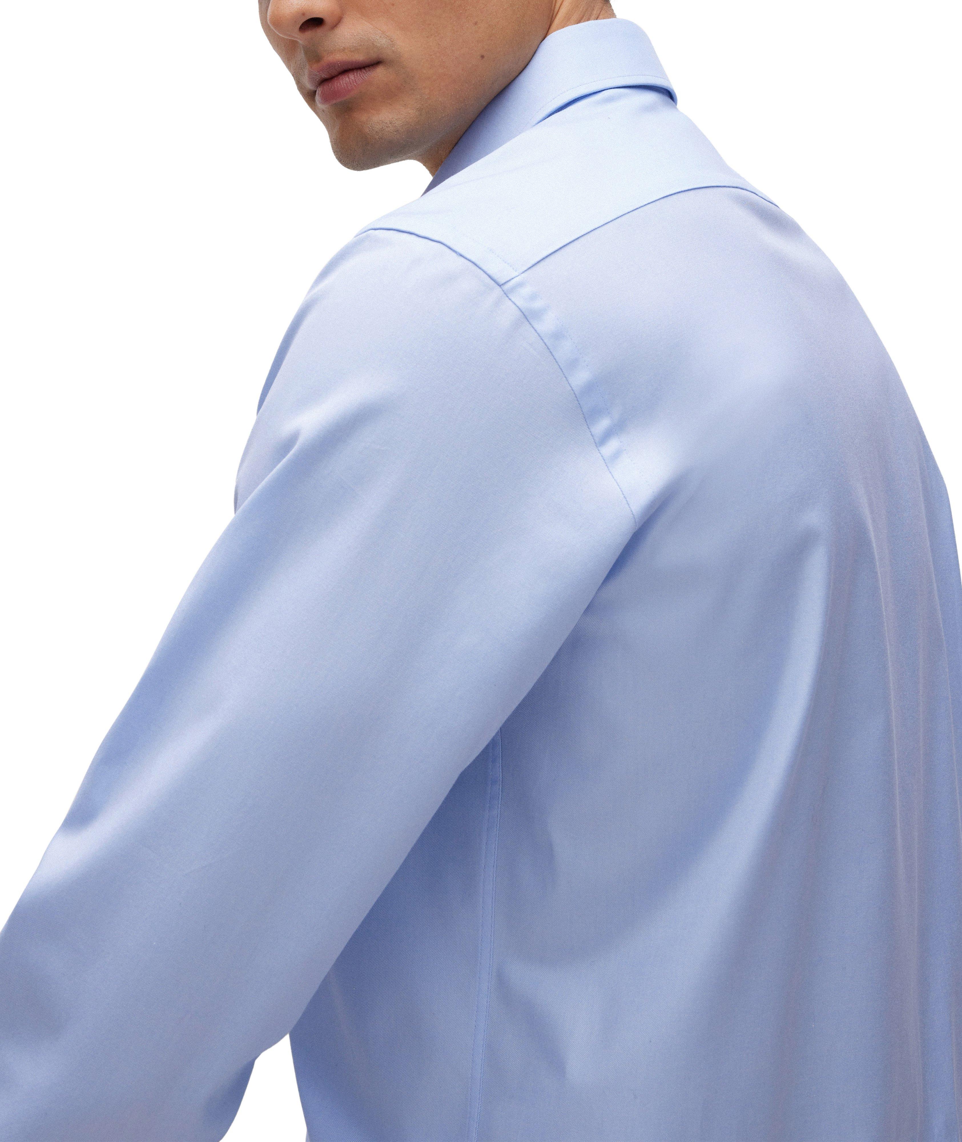 Chemise habillée en twill extensible de coupe standard image 5