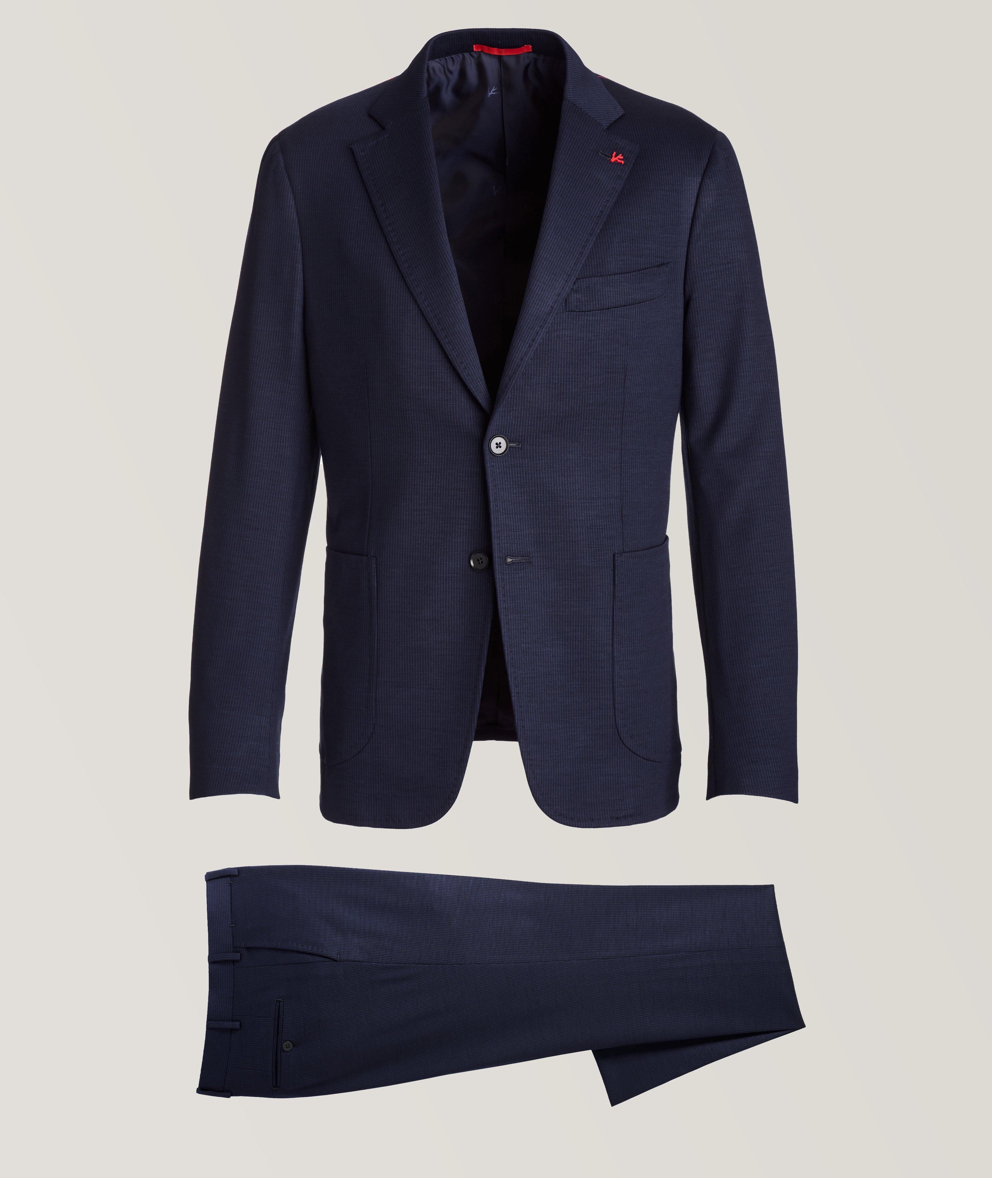 Isaia Capri Stretch-Wool Suit | Suits | Harry Rosen