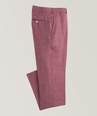 Isaia Sanita Silk-Cashmere-Linen Suit Trouser