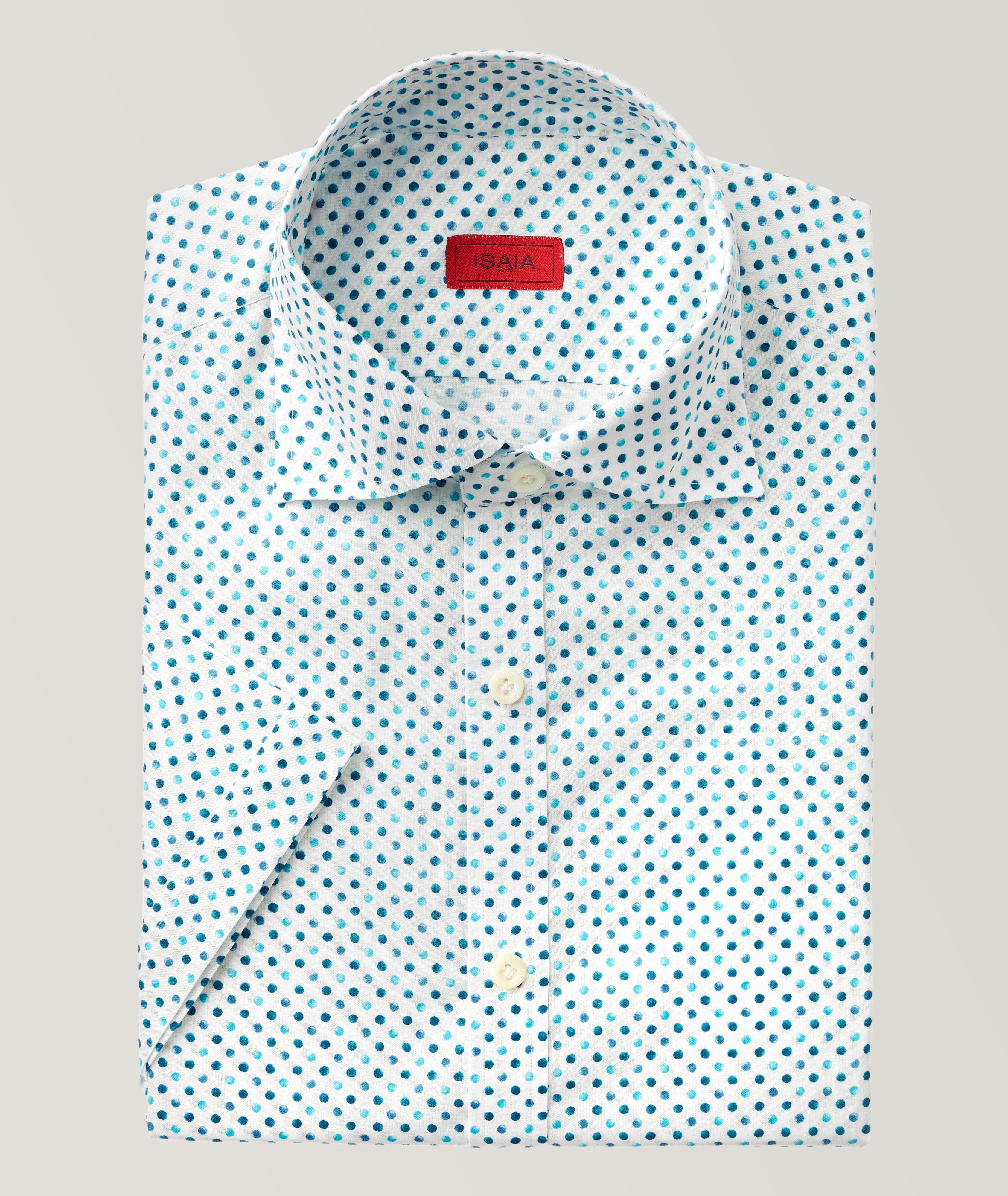 Short-Sleeve Polka Dot Shirt image 0