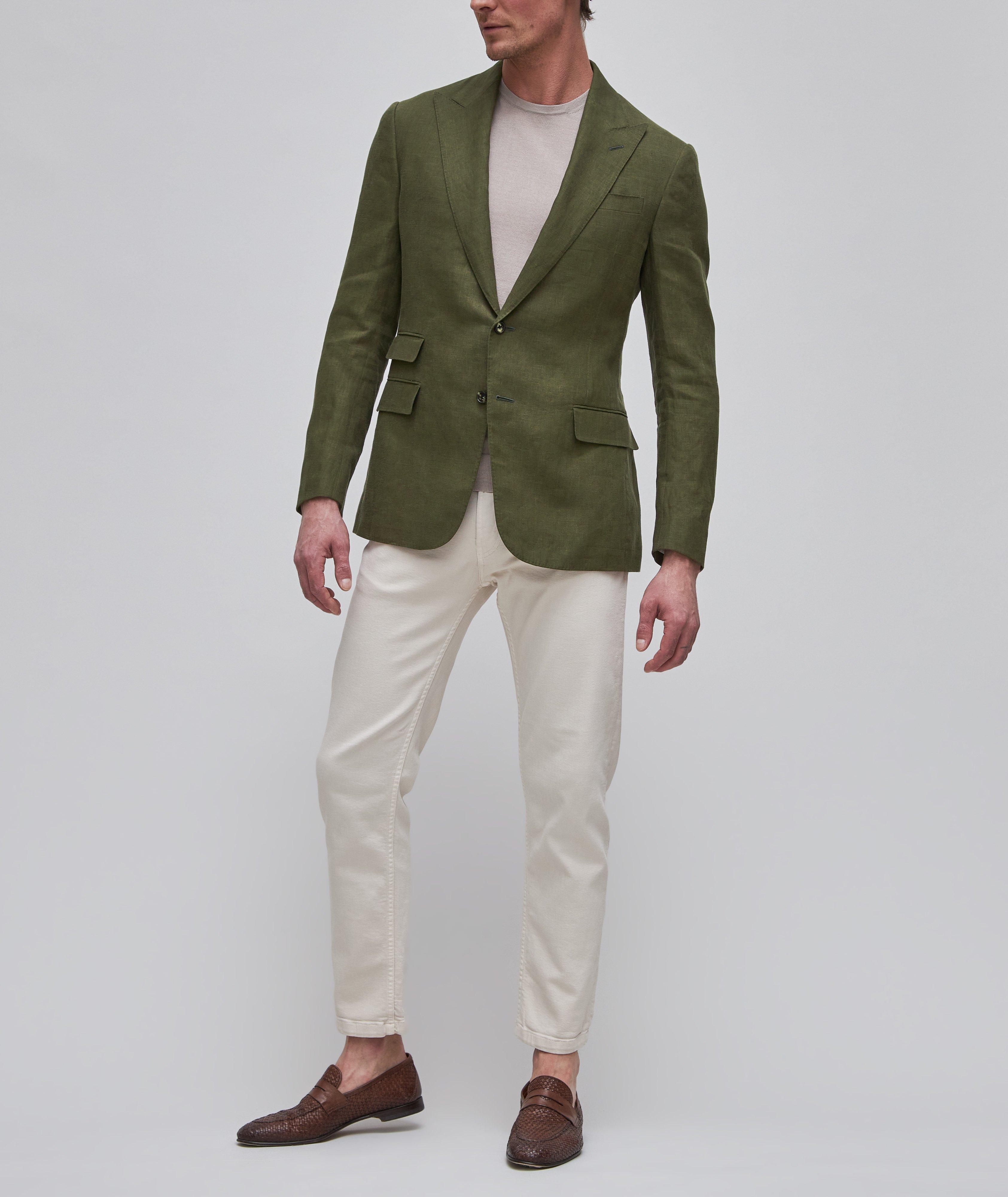 Kent Crosshatch Linen Sport Jacket image 1