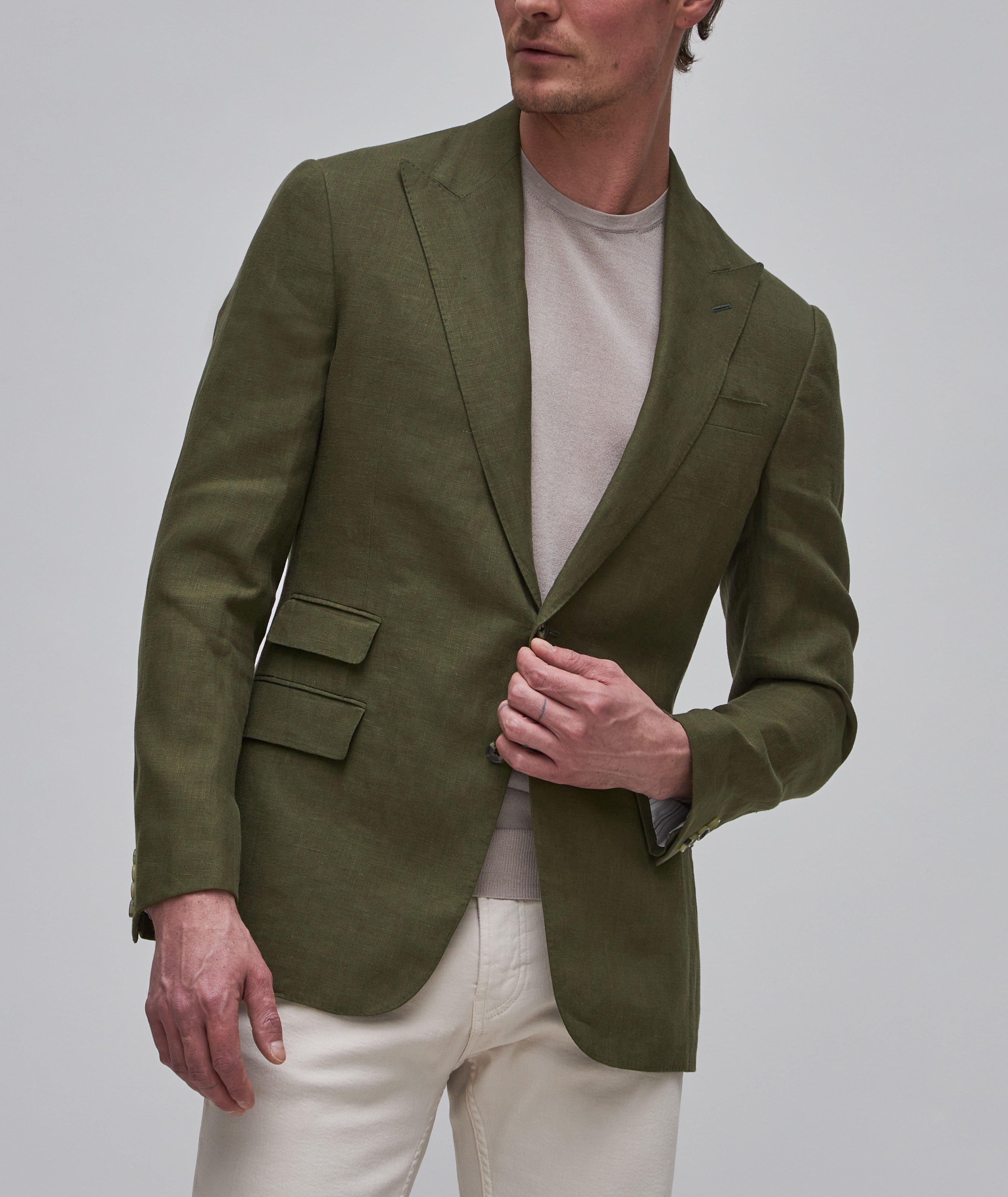 Kent Crosshatch Linen Sport Jacket image 2