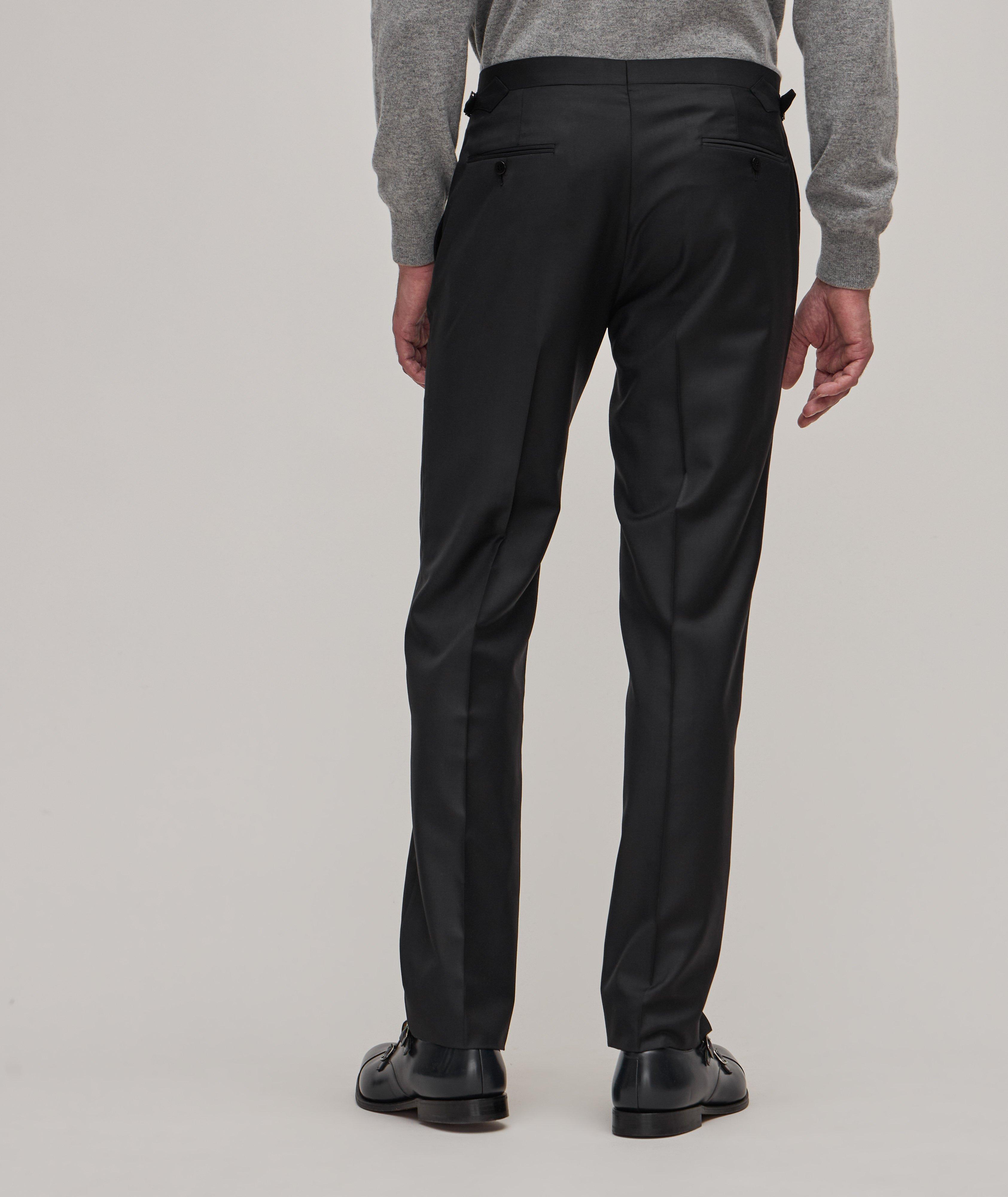 Solid Wool Tuxedo Pants image 2