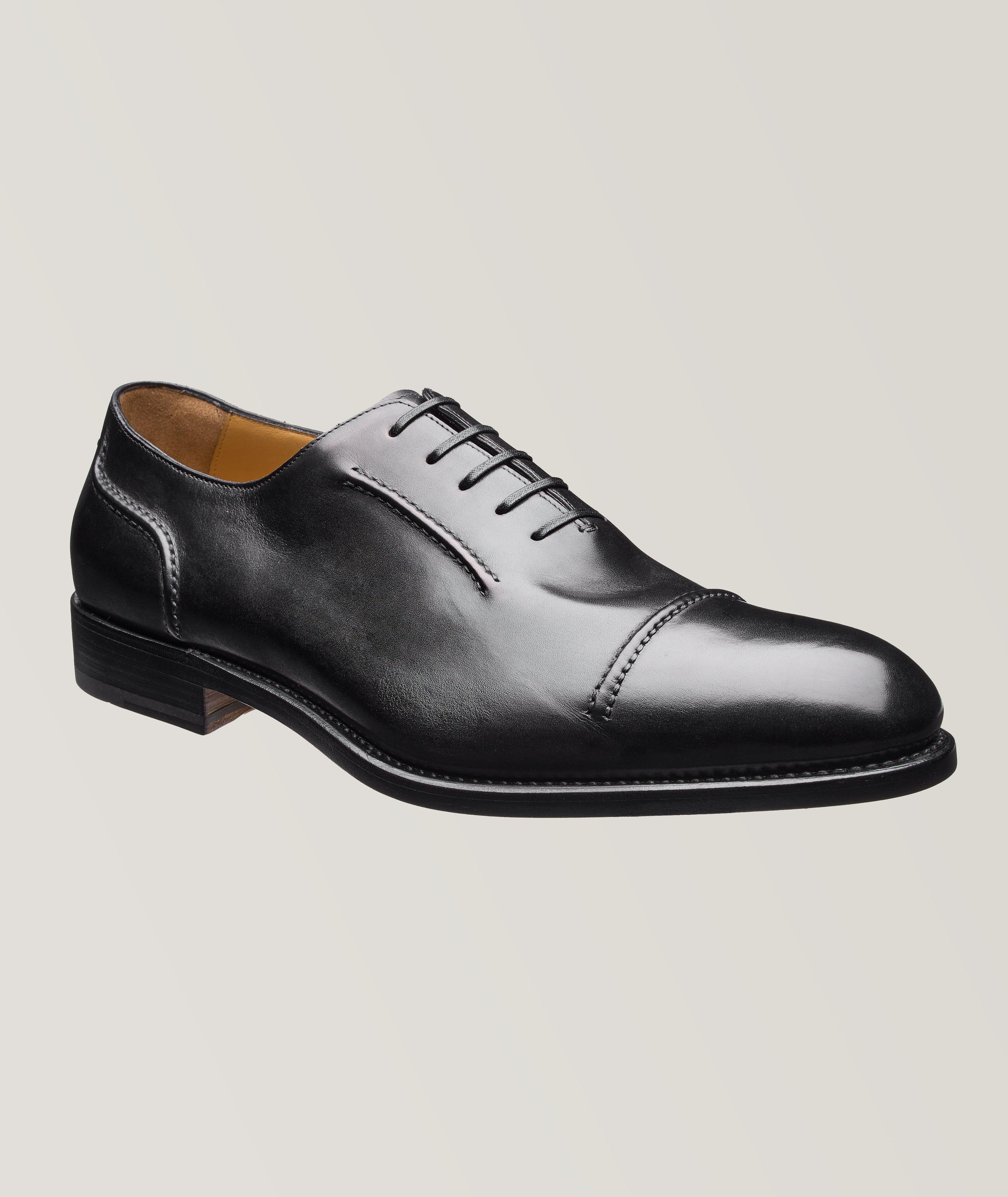 Polished Leather Oxfords image 0