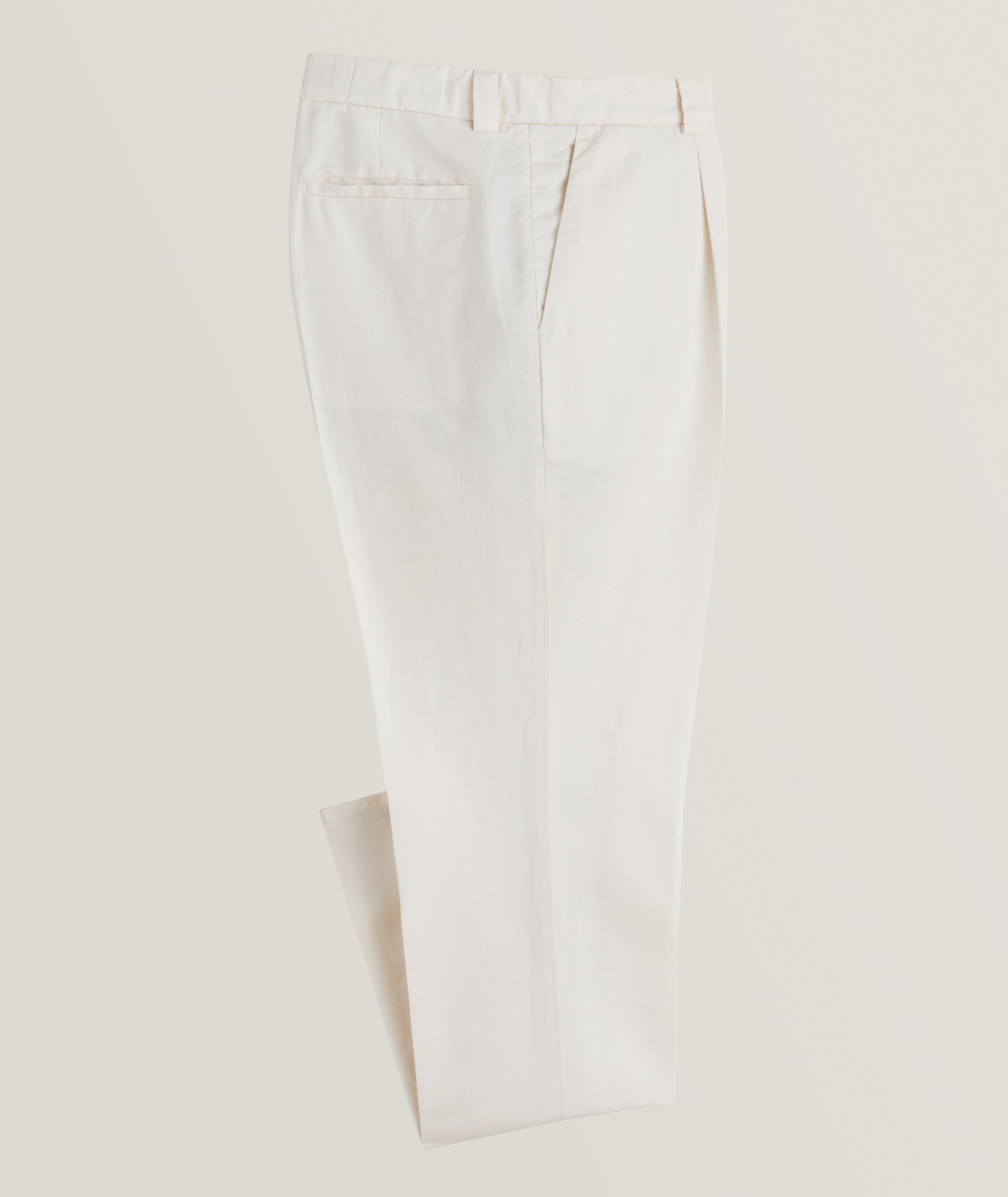 Pantalon en lin et en coton image 0