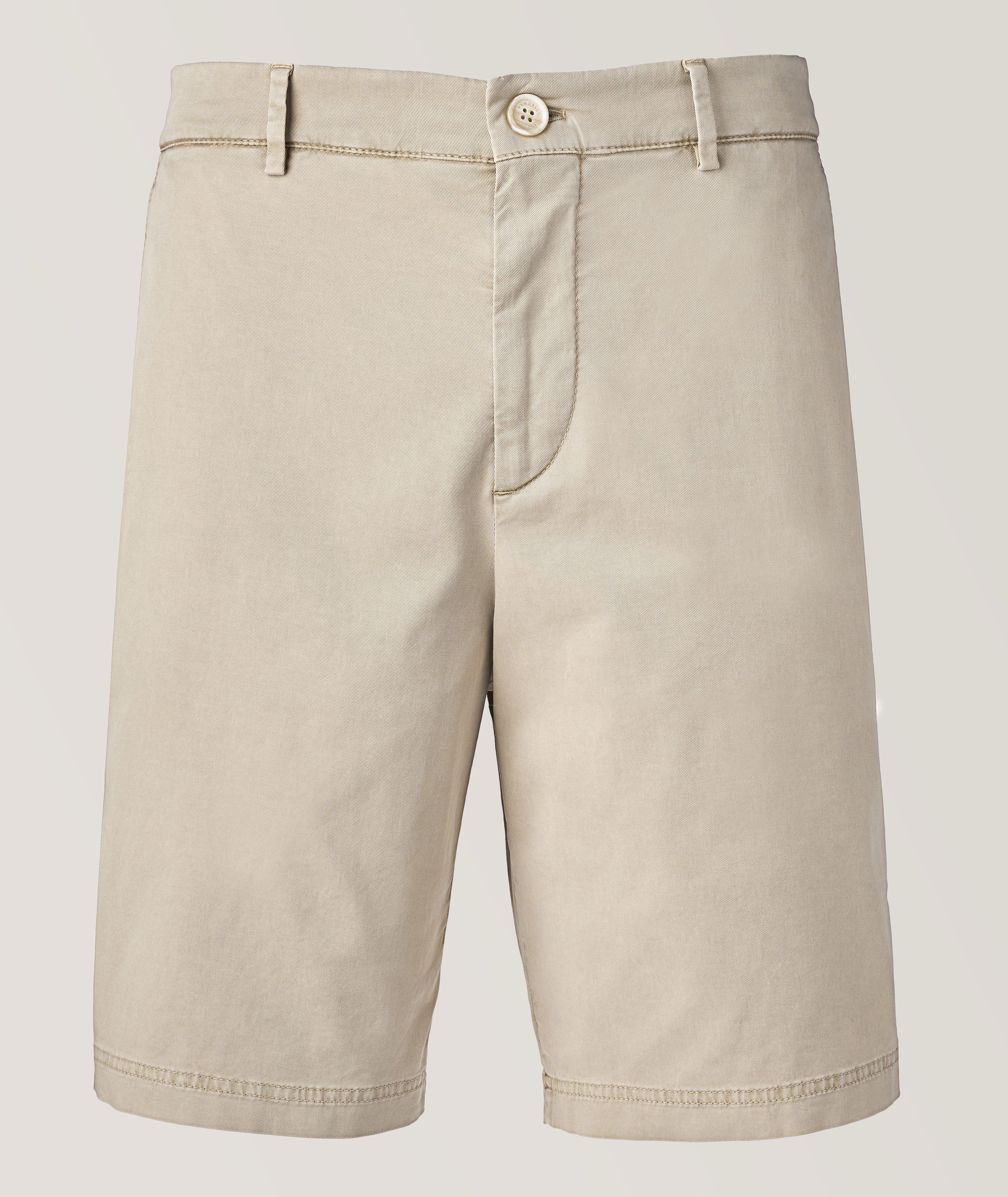 Stretch-Cotton Bermuda Shorts image 0