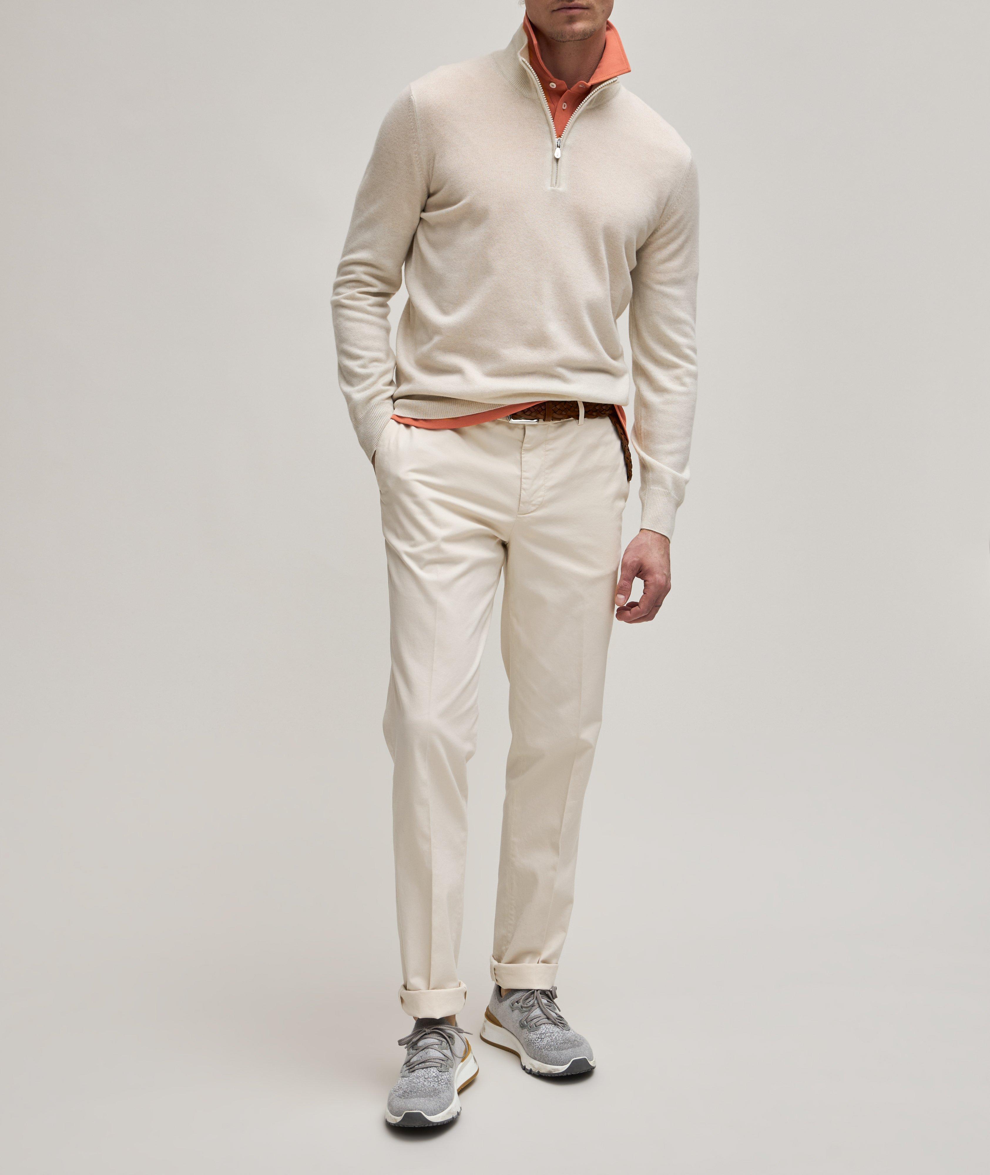 Half-Zip Cashmere Sweater image 1