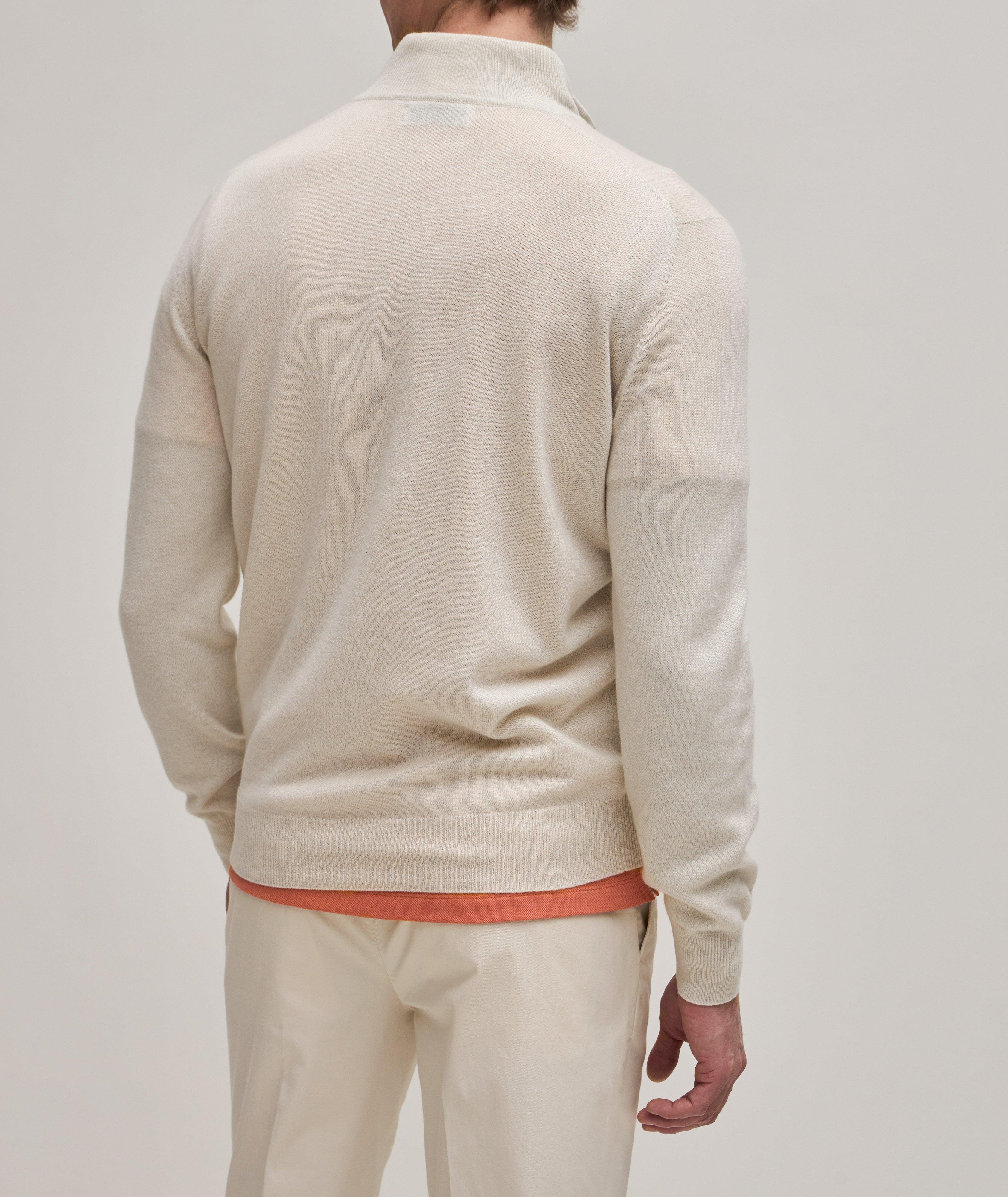 Half-Zip Cashmere Sweater image 3