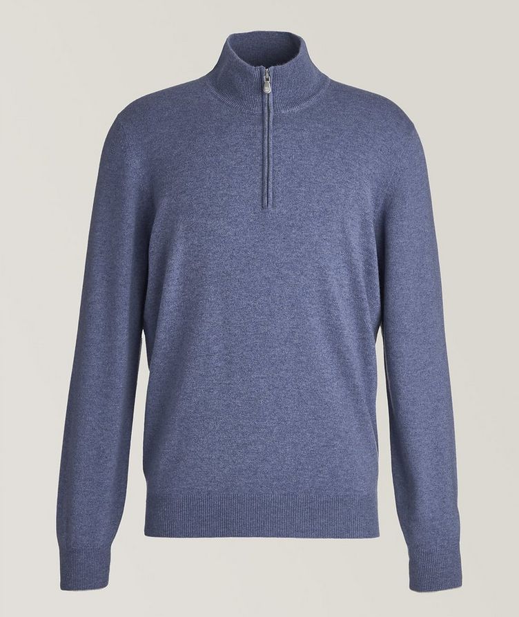 Half-Zip Cashmere Sweater image 0