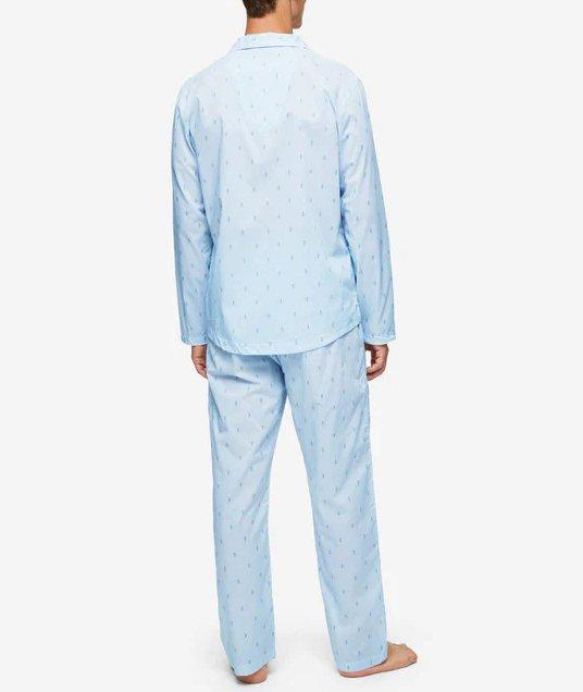 Nelson 94 Batiste Cotton Striped Bee Print Pajama Set image 2