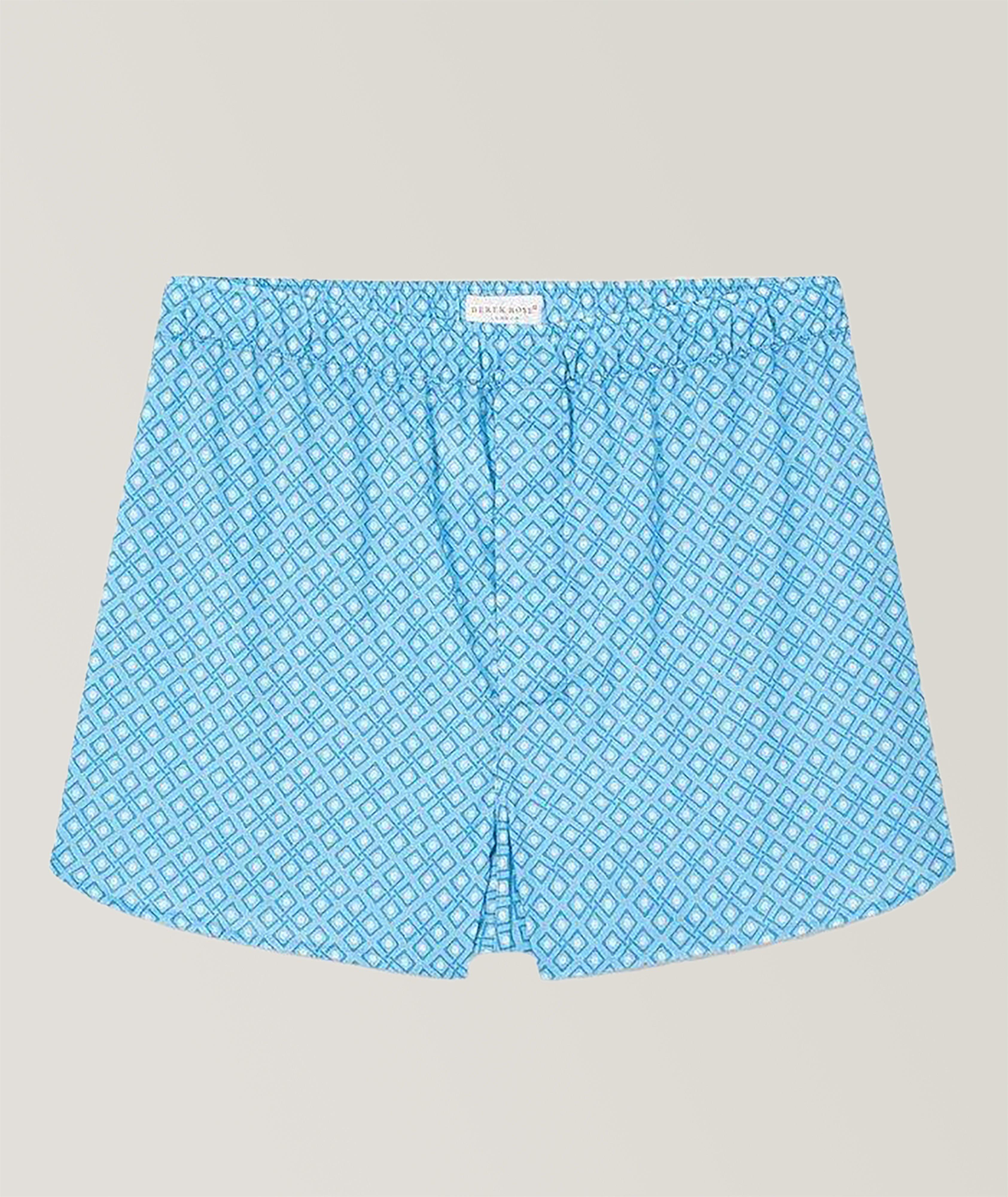 Ledbury 56 Geometric Batiste Cotton Boxers image 0