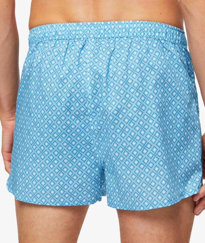 Boxeur ample Ledbury en batiste de coton à motif géométrique image 3