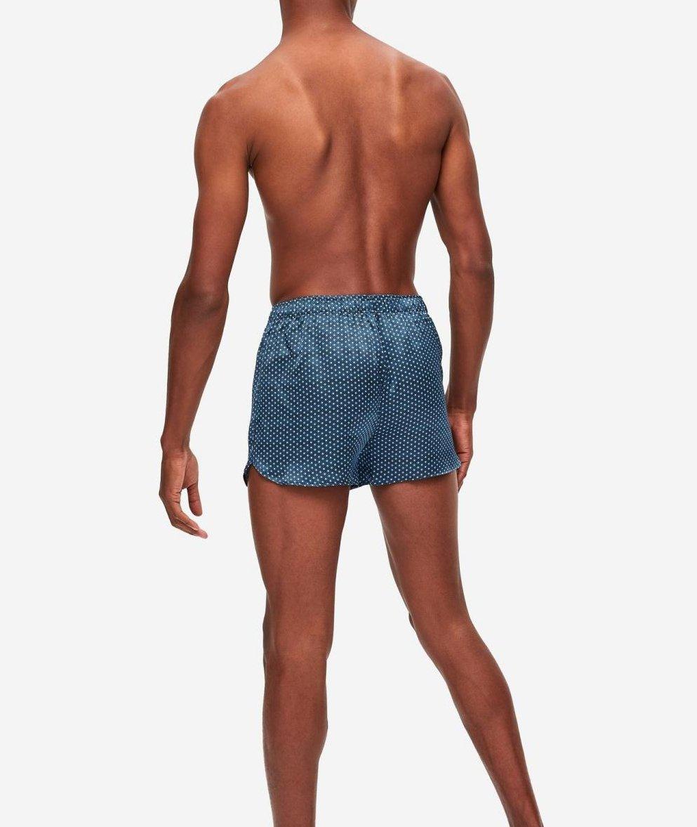 Geometric Medallion Silk Modern Fit Boxers image 3