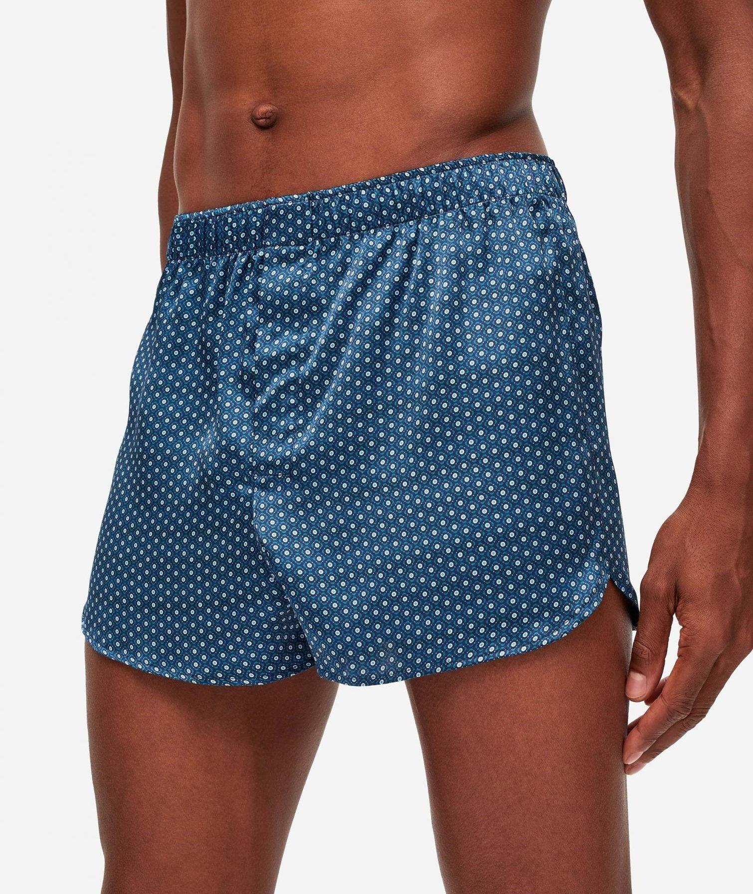 Geometric Medallion Silk Modern Fit Boxers image 4