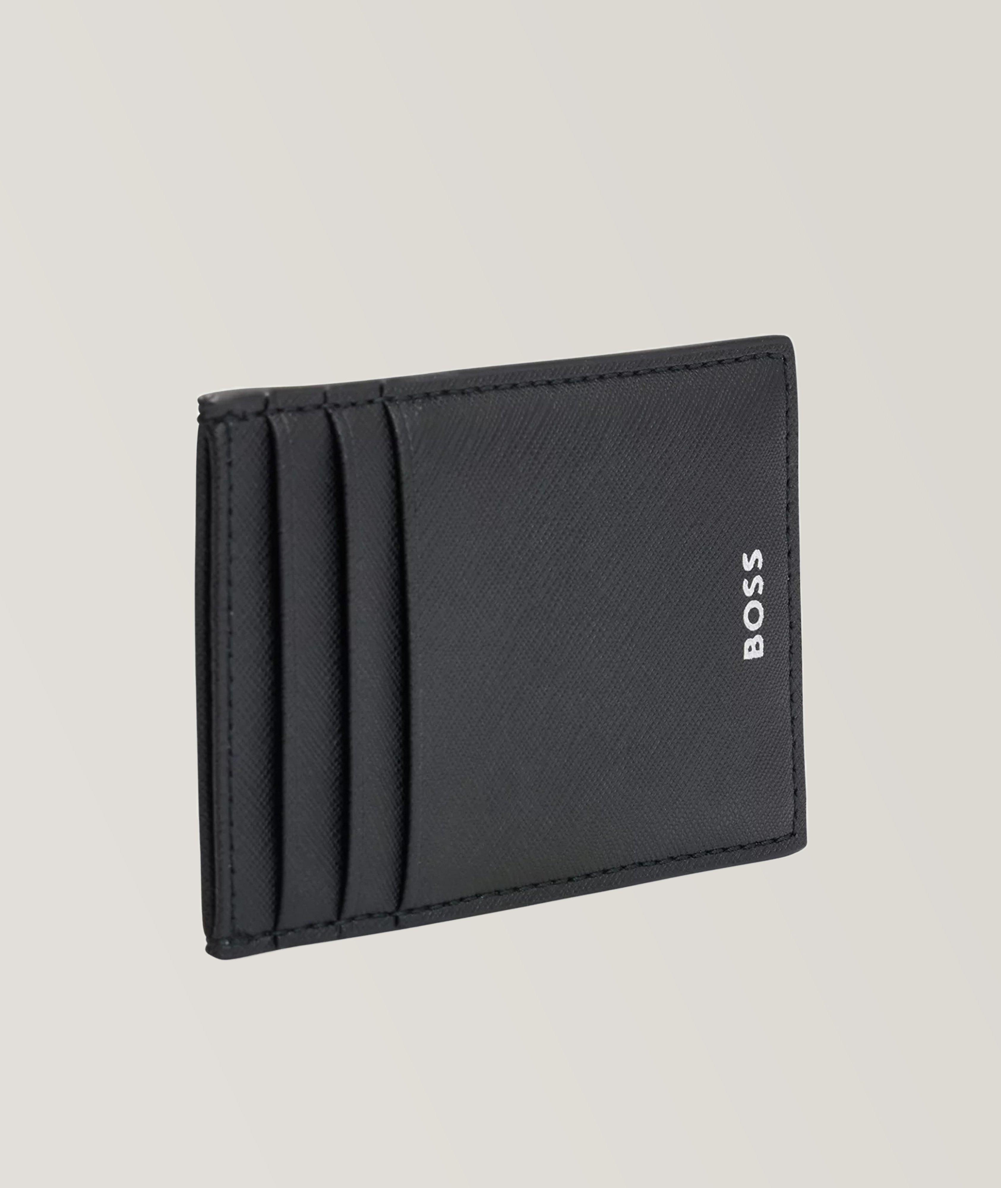Logo Print Technical Fabric Card Holder image 2