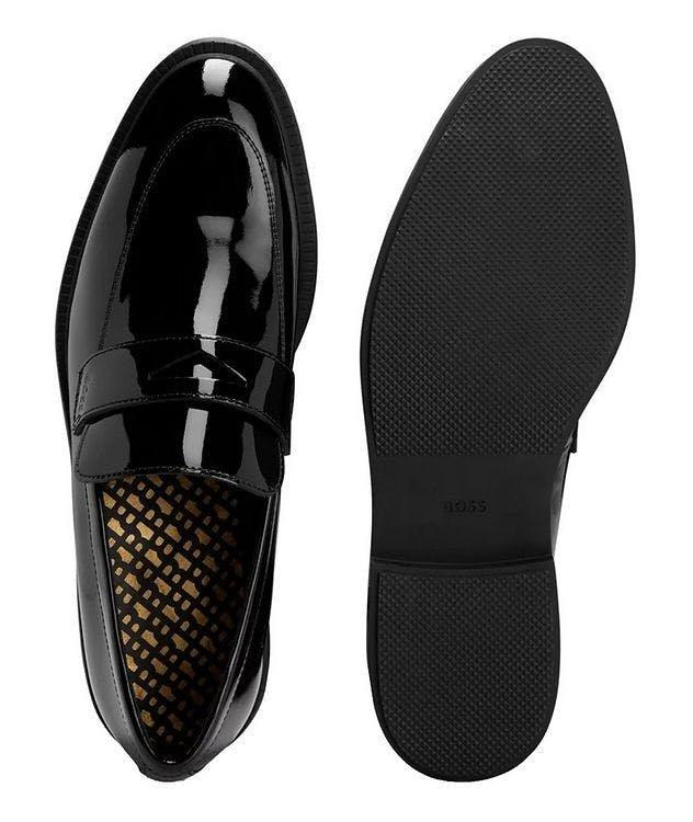 Flâneur en cuir verni avec logo image 2