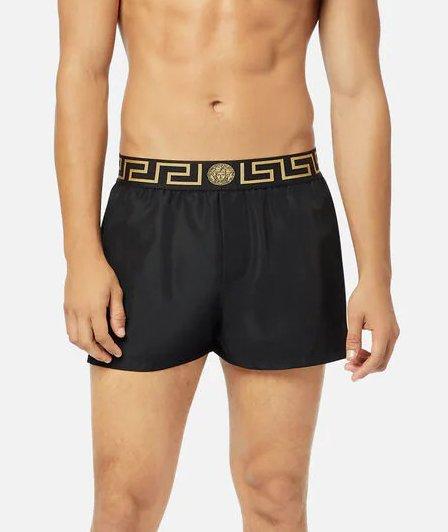 Greca border baroque swim trunks clearance