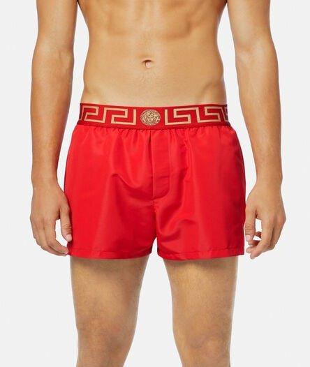 Red hot sale versace shorts