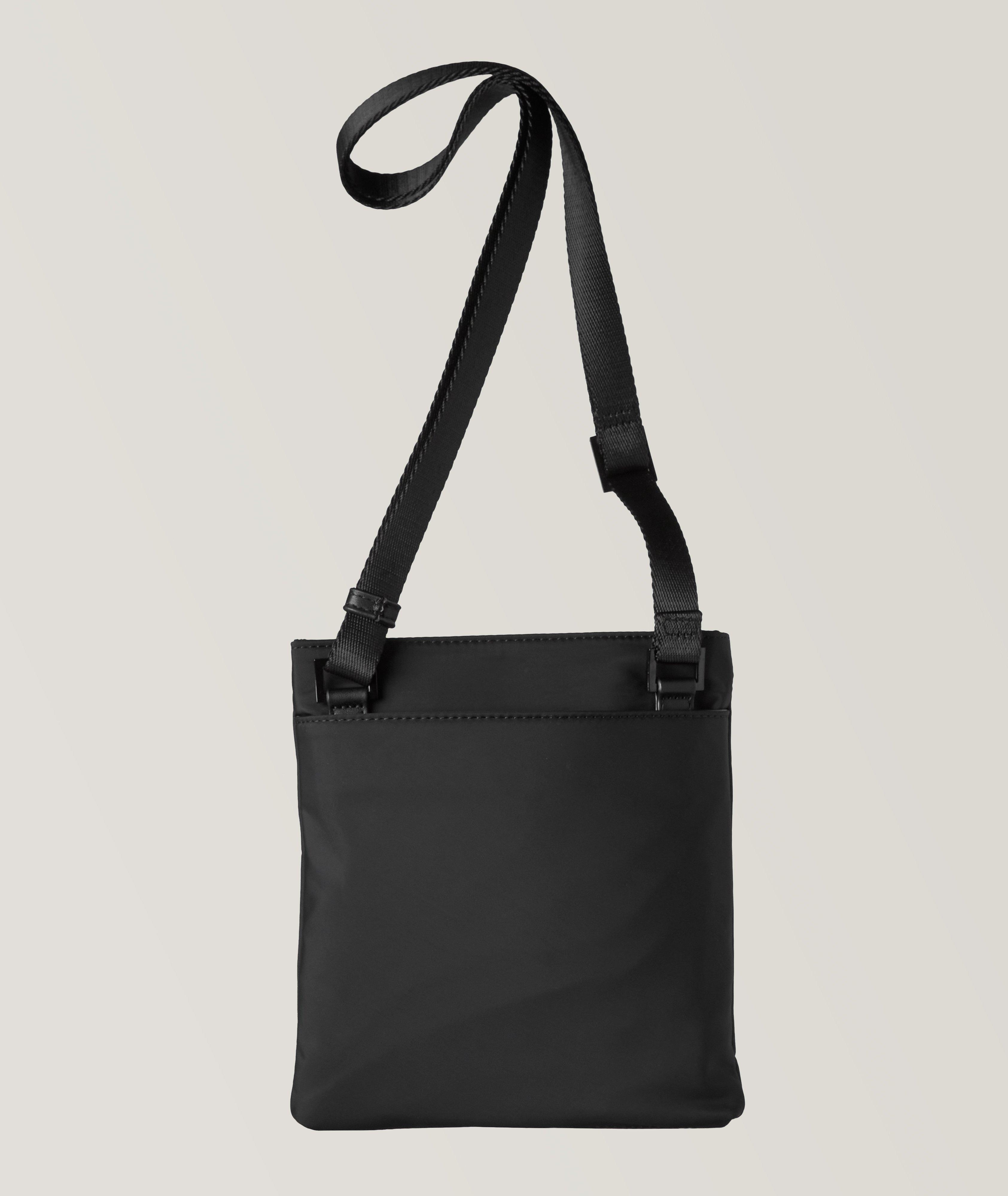 Sac en nylon à bandoulière avec logos image 1
