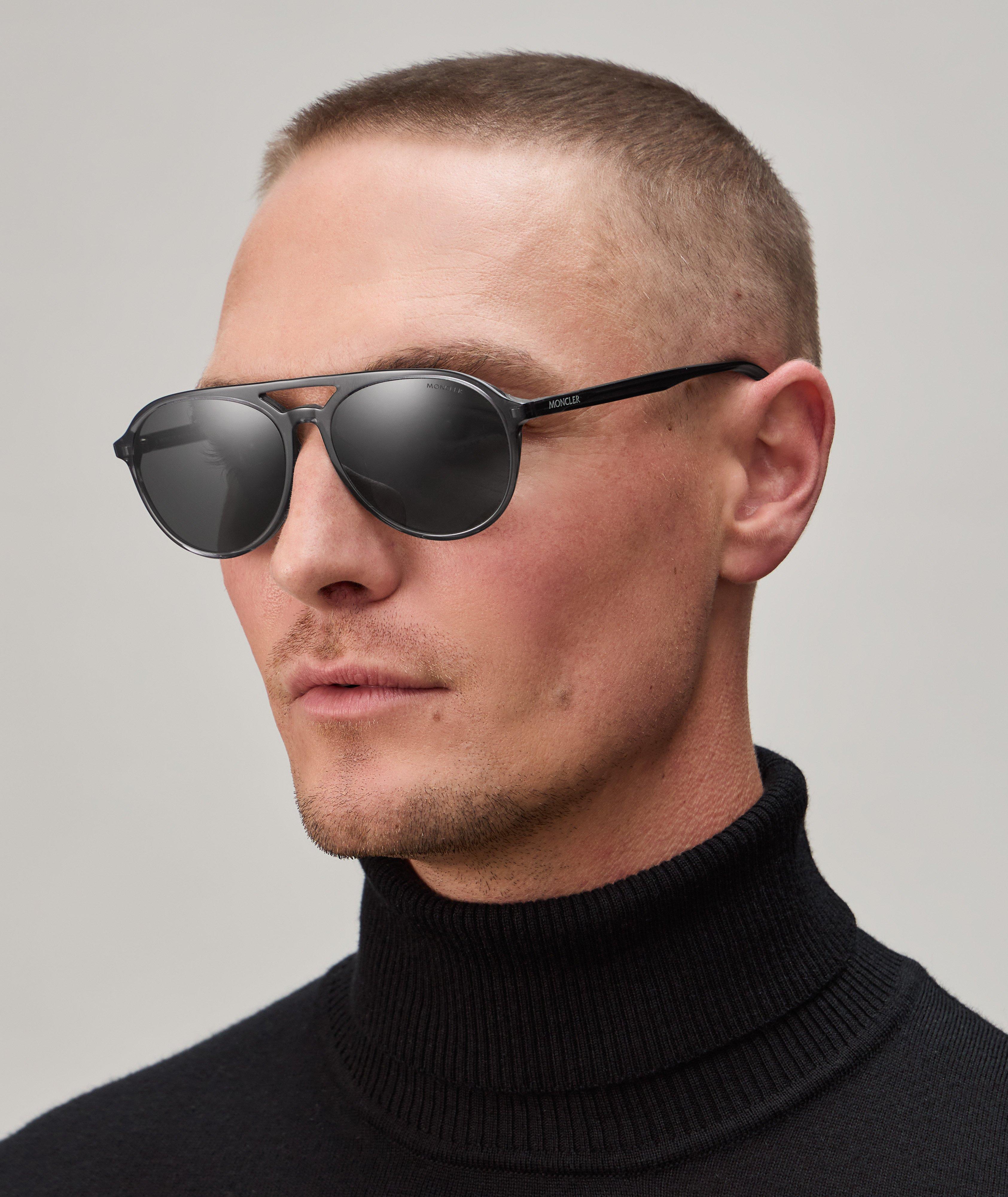 Moncler Marcolin Round Polarized Sunglasses | Eyewear | Harry Rosen