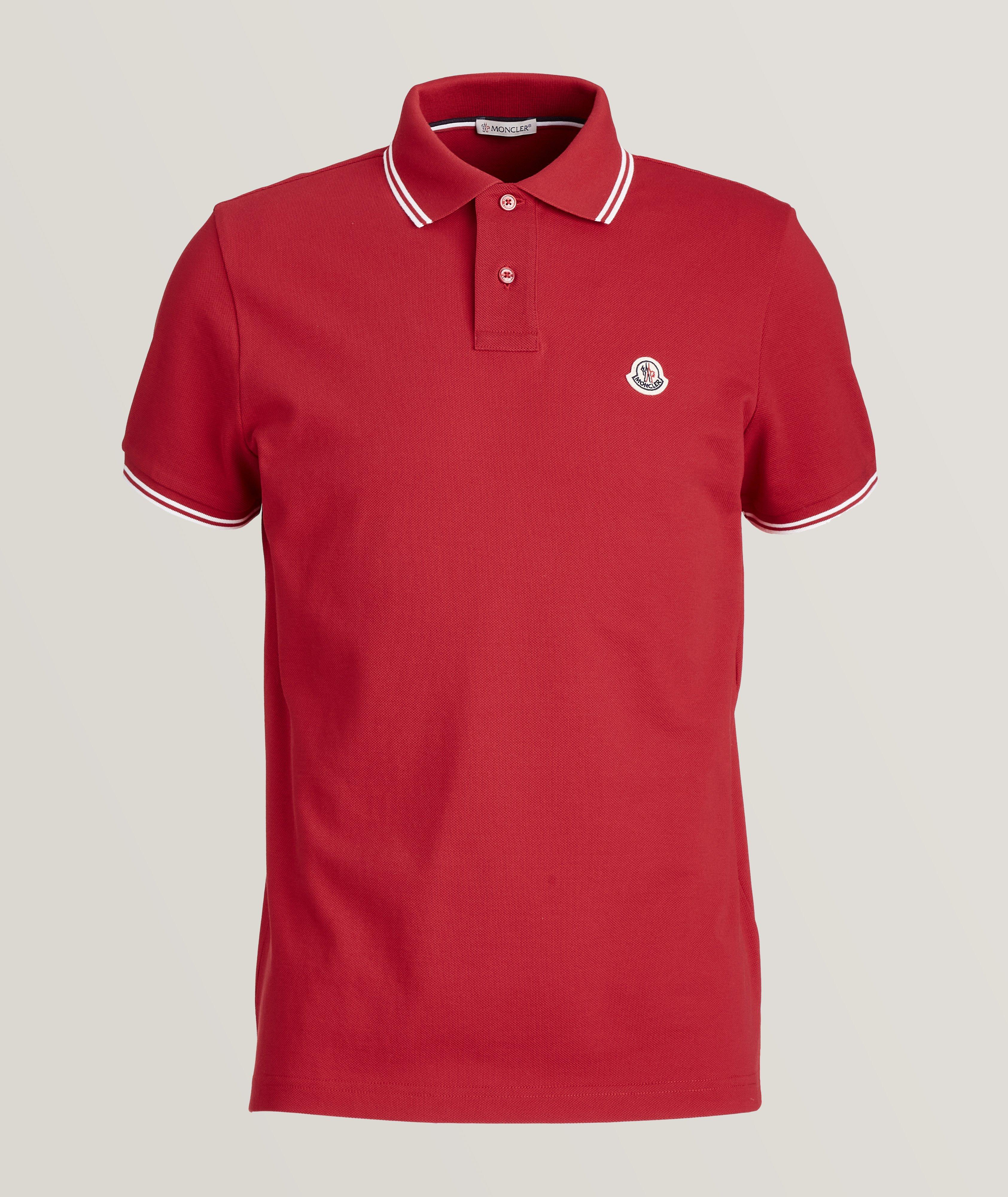 Moncler polo red new arrivals