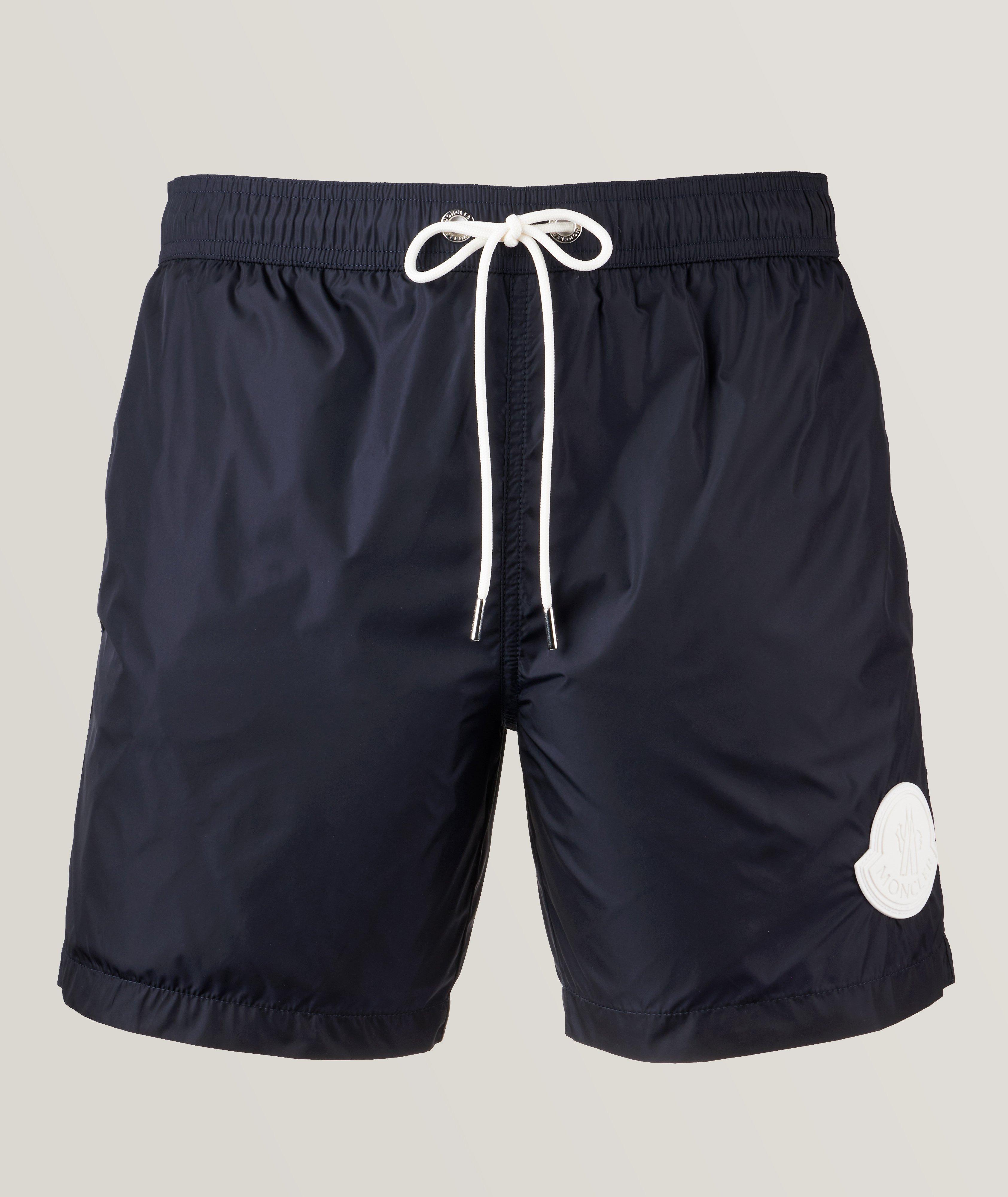 Moncler Boxer Mare Swim Trunks | Swimwear | Harry Rosen