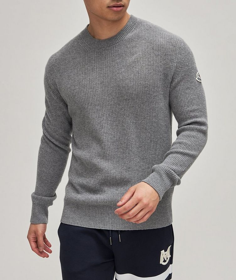 Wool-Cashmere Ribbed Sweater image 2