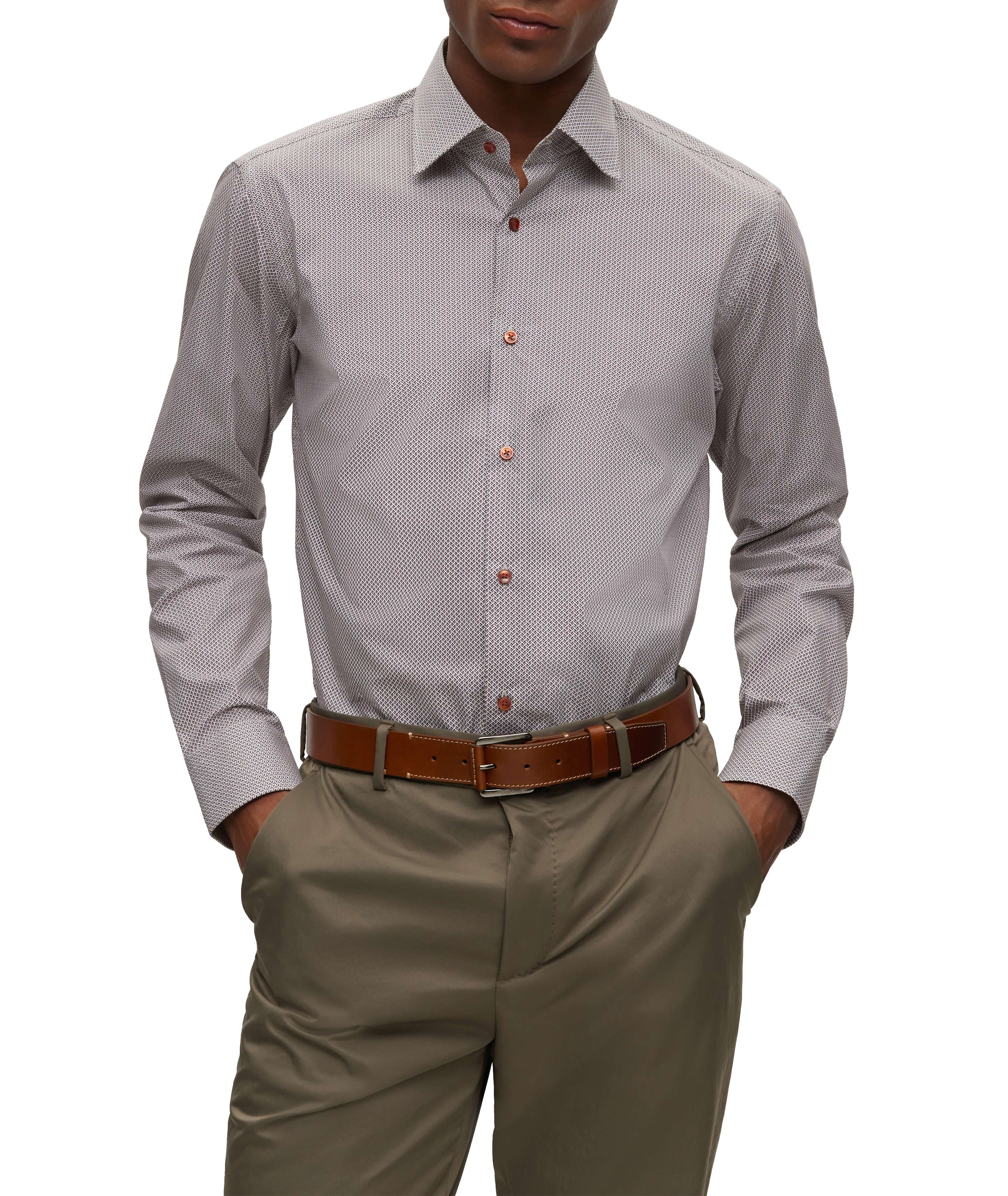 Chemise habillée en coton extensible image 2