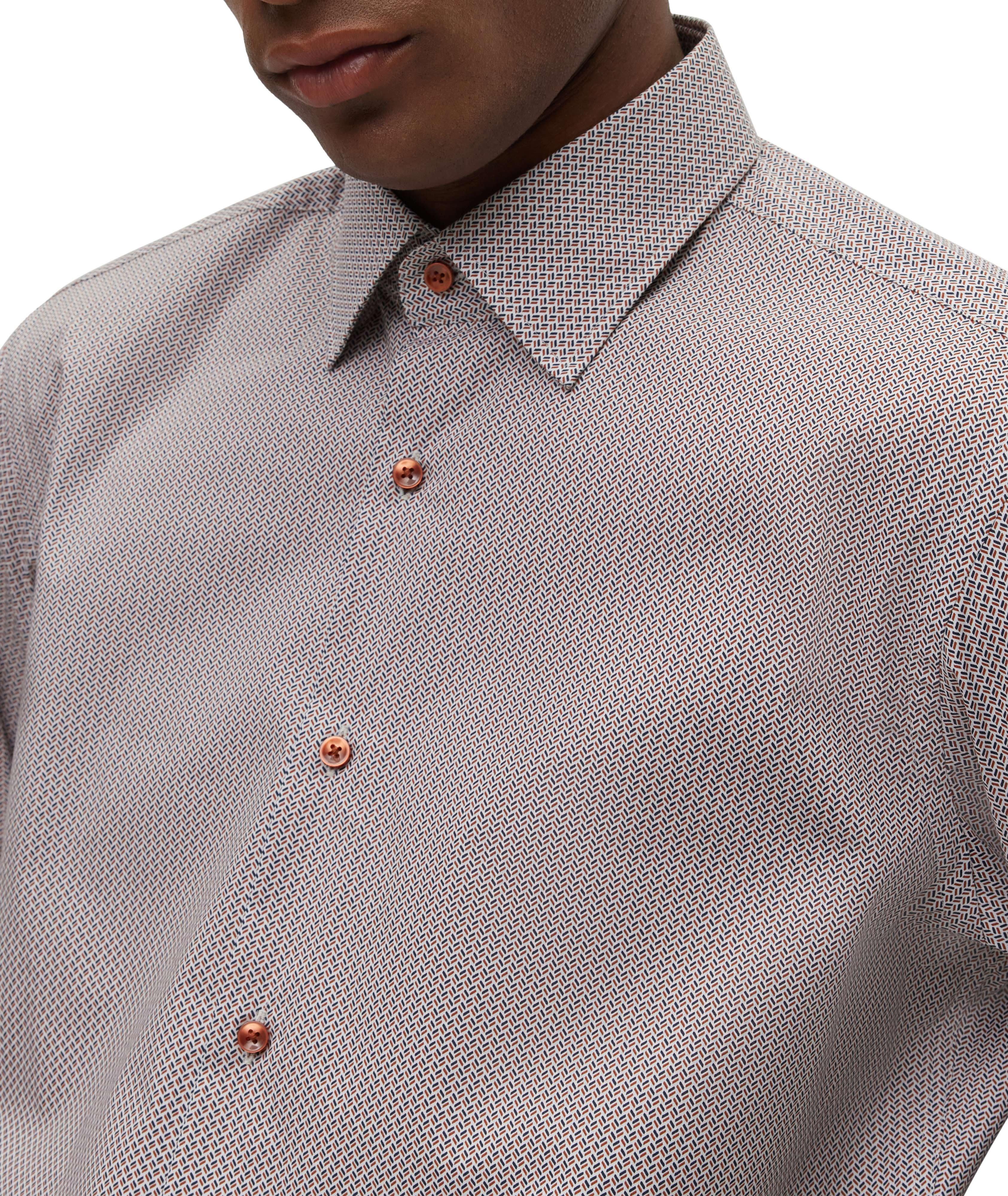 Chemise habillée en coton extensible image 4