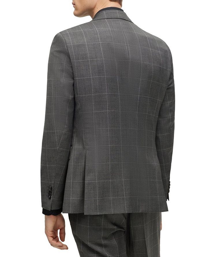 Checked Virgin Wool Three-Piece Suit image 2