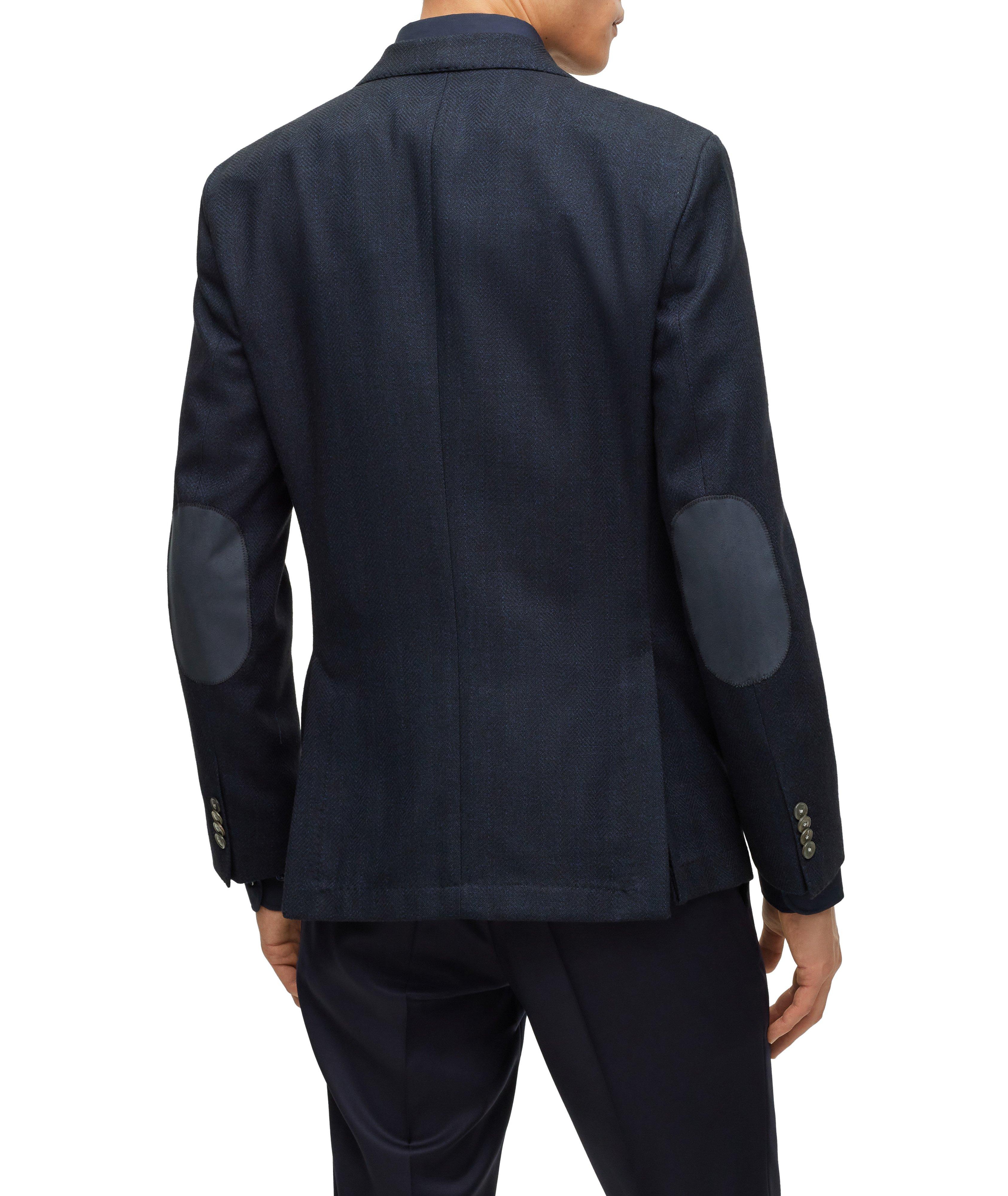 Herringbone Cotton-Virgin Wool Sport Jacket image 2