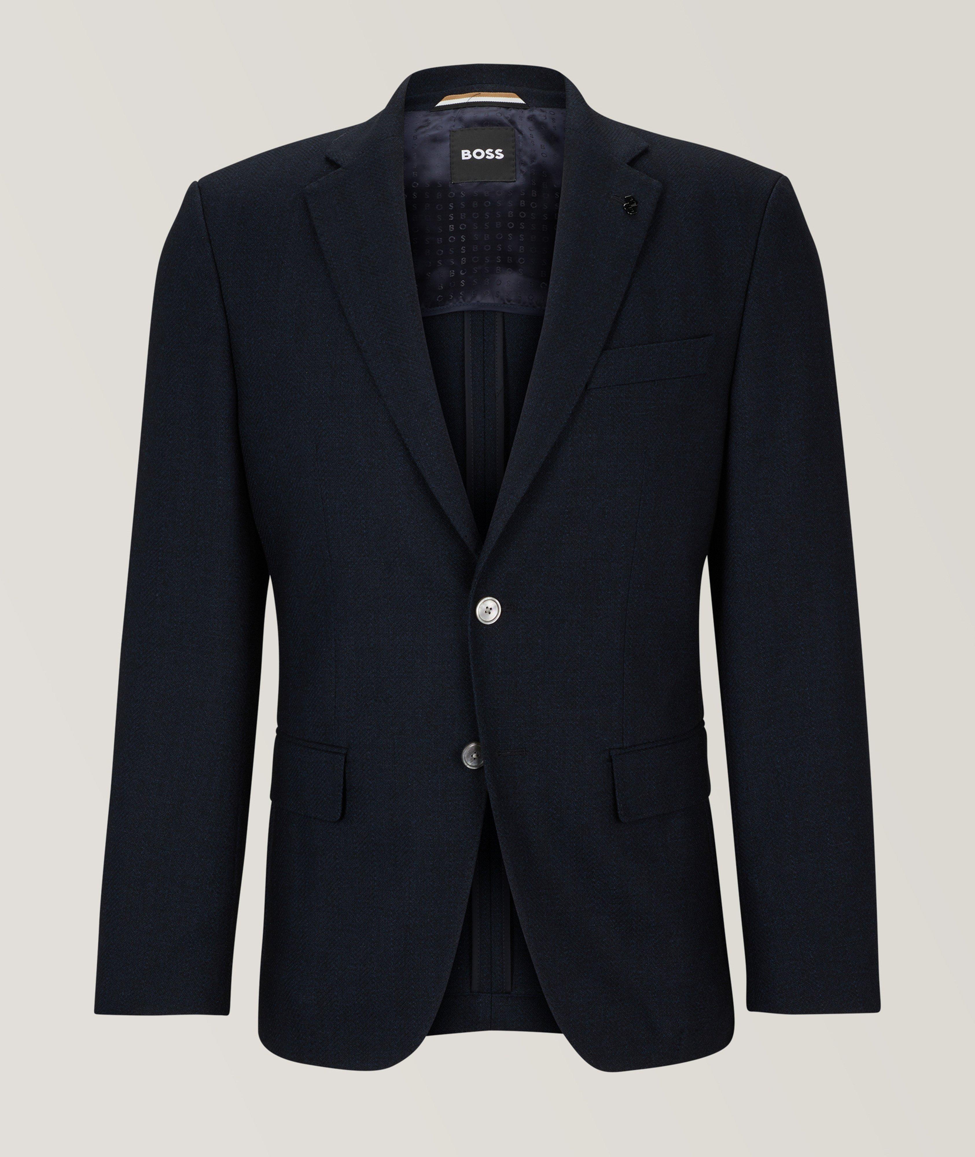 Herringbone Cotton-Virgin Wool Sport Jacket image 0