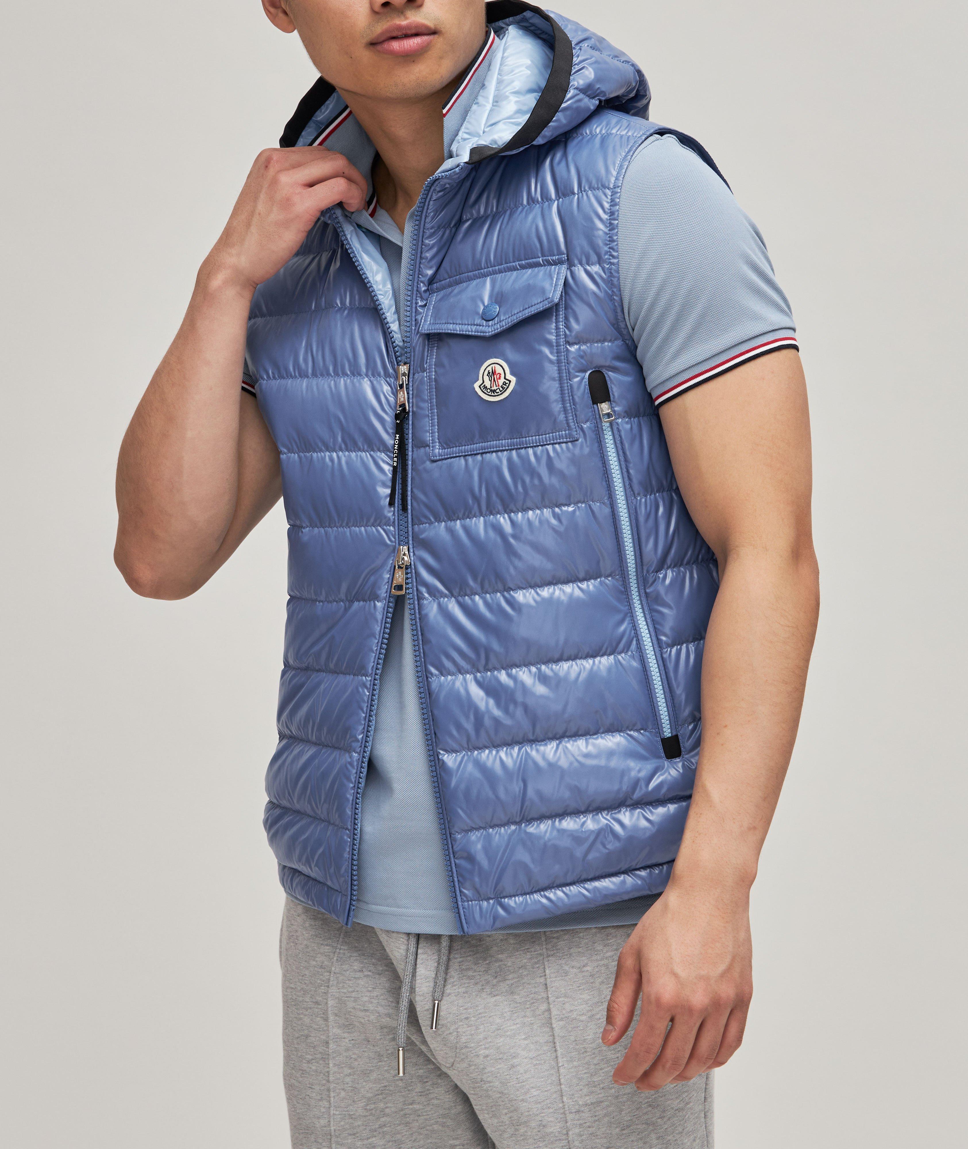 MONCLER GUI Classic Gui Down Gilet light weight mid-season