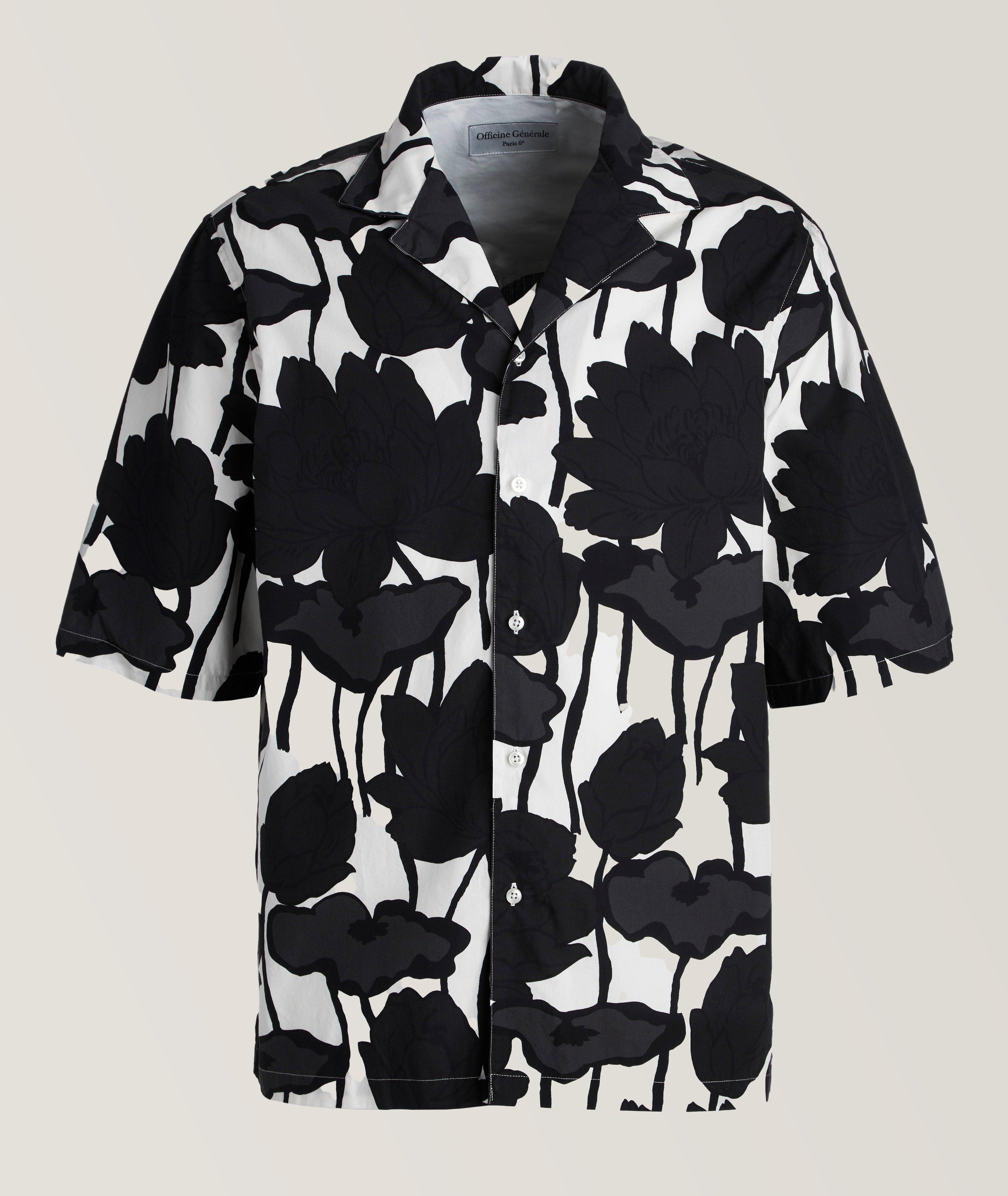 Officine Generale Chemise décontractée Eren en coton à motif floral
