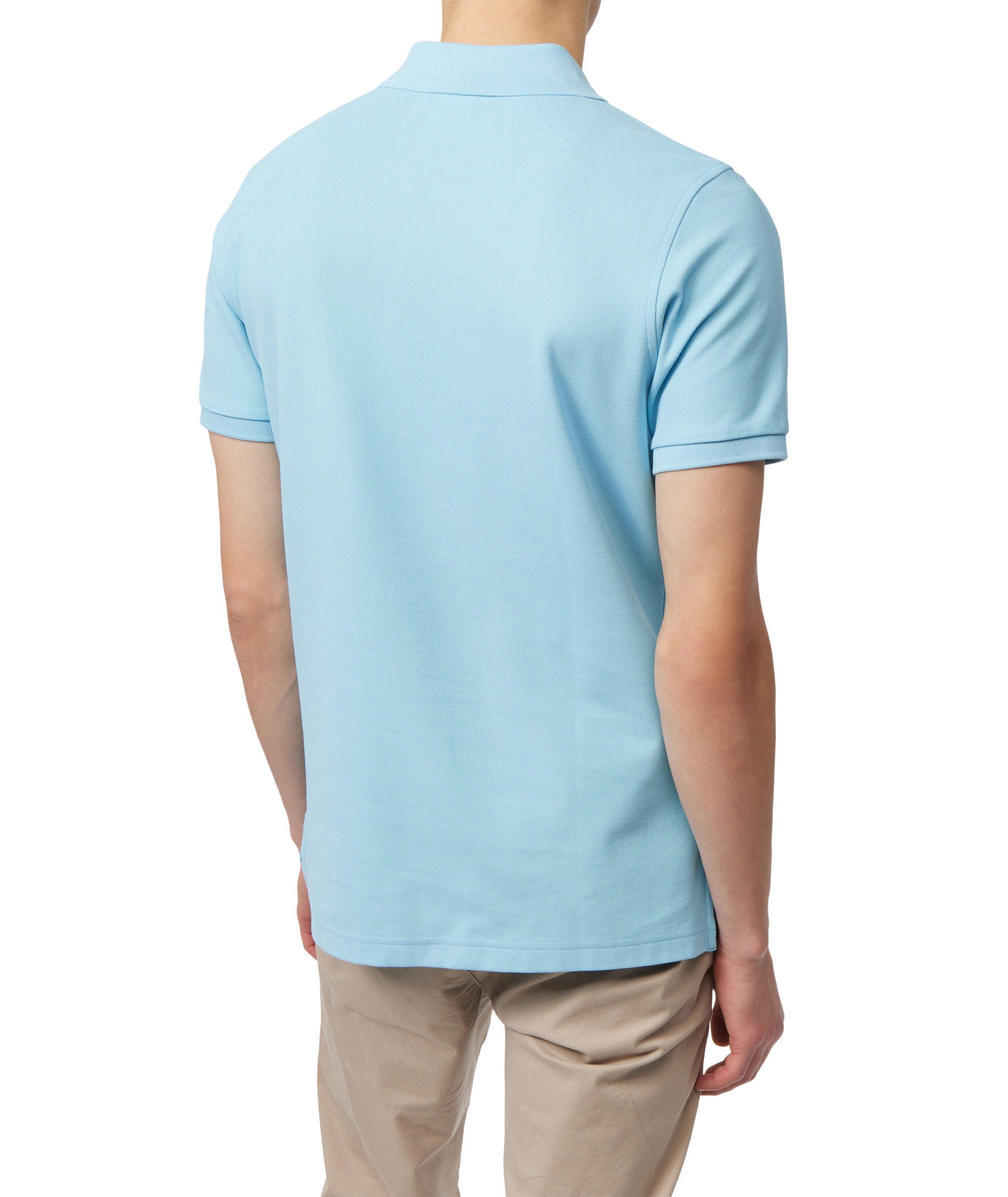 Polo en coton piqué avec logo de lapin image 3