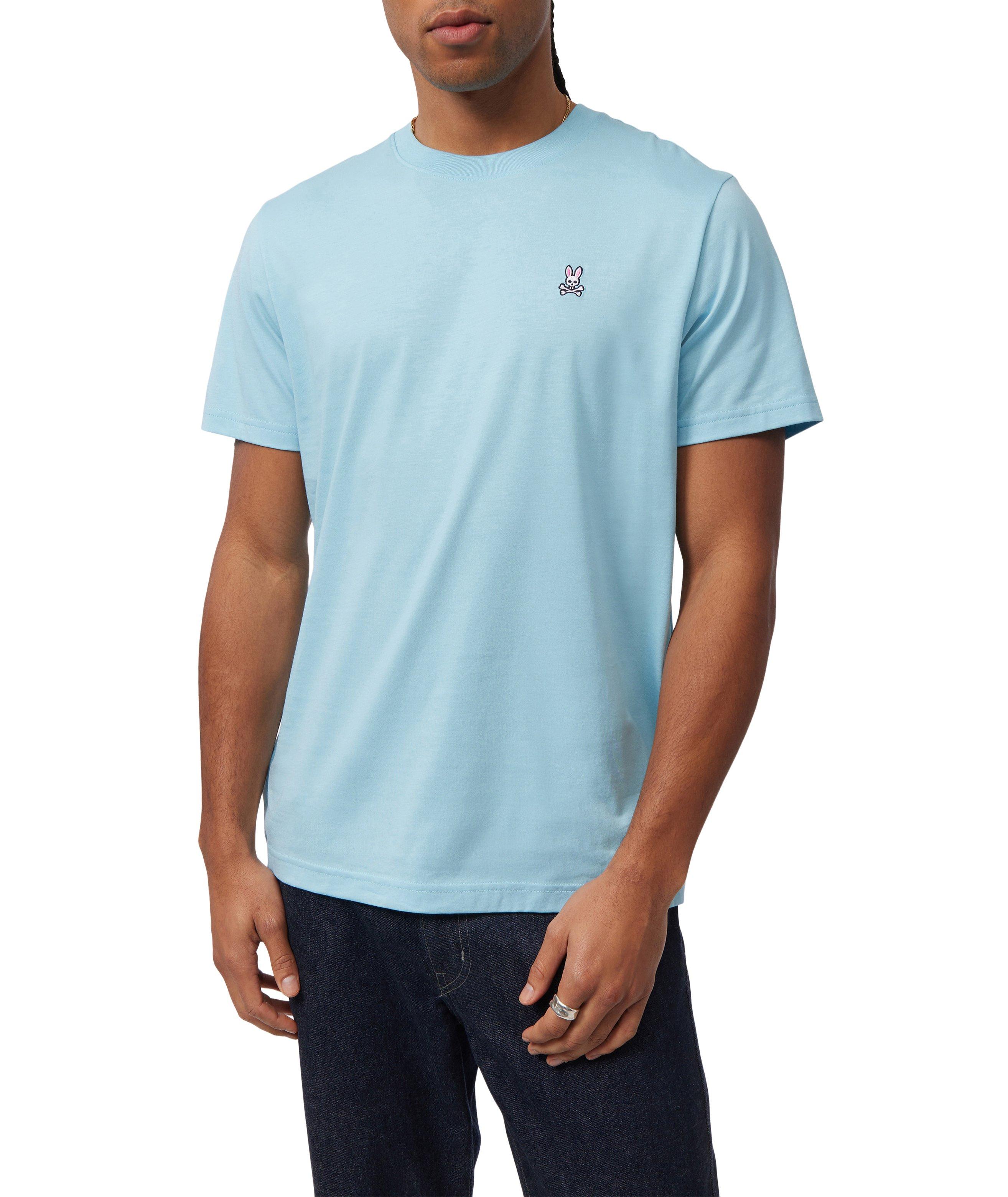 T-shirt à encolure ronde avec logo de lapin image 2