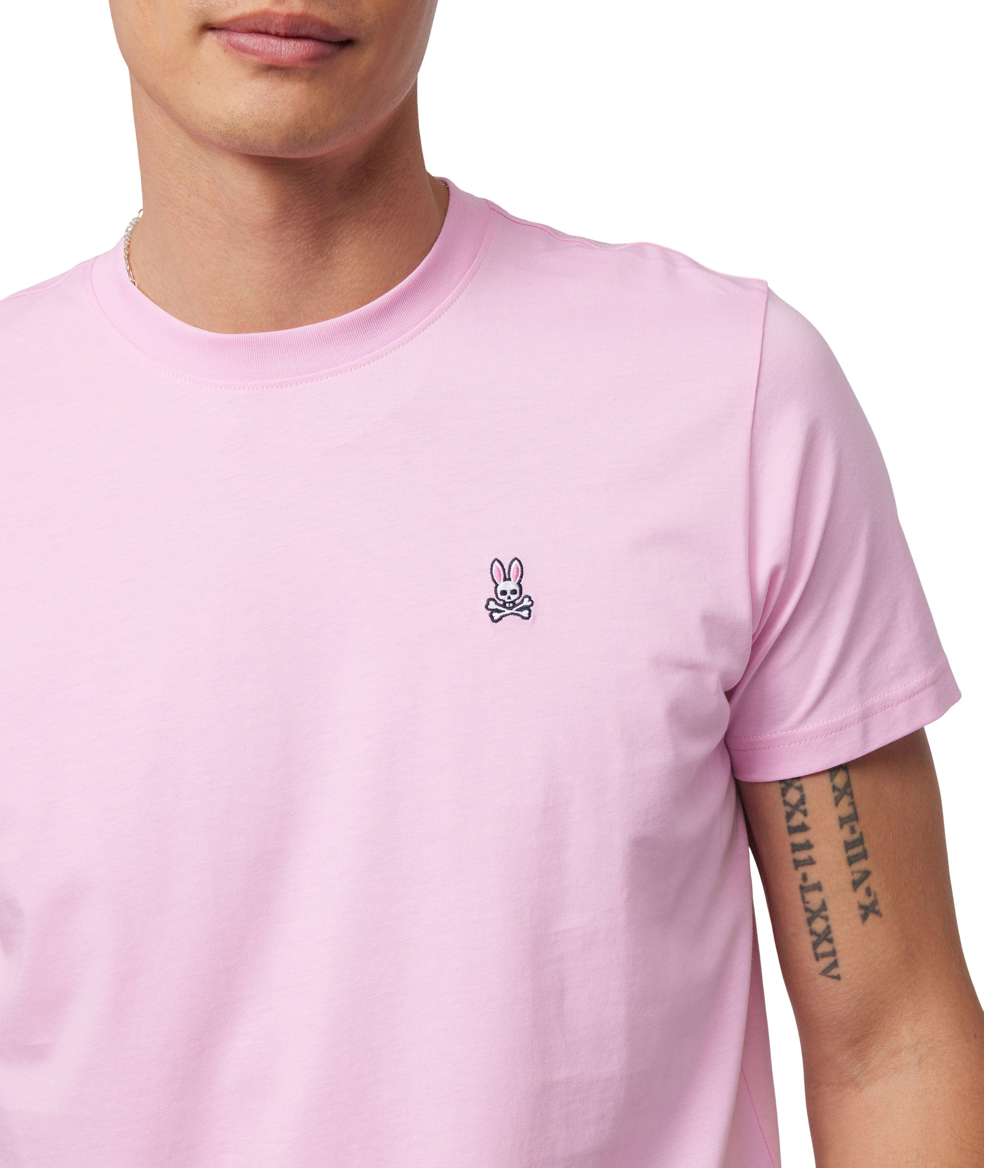 Classic Embroidered Bunny Logo T-Shirt image 4