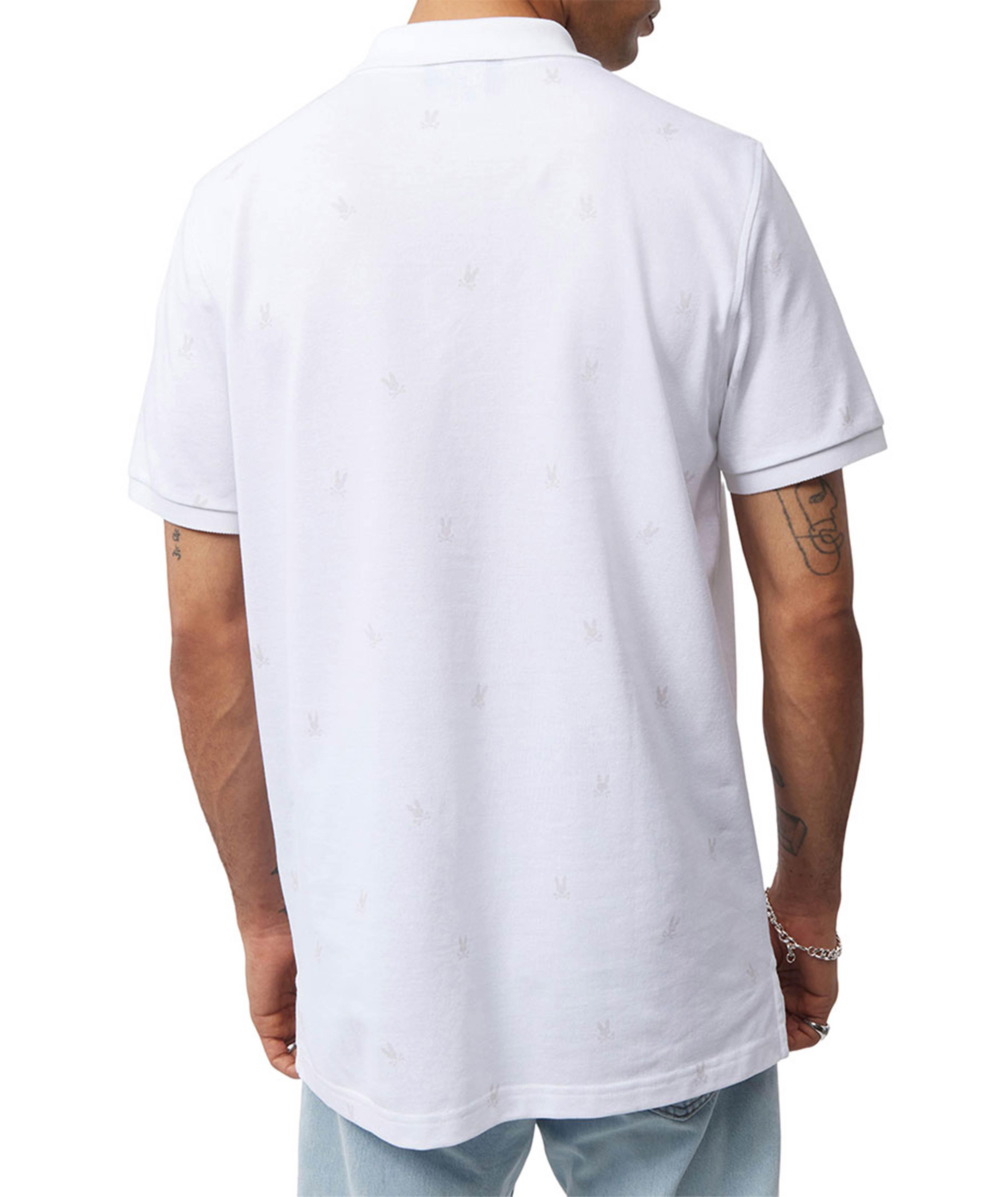 Polo Eakins en coton pima avec logo de lapin image 2