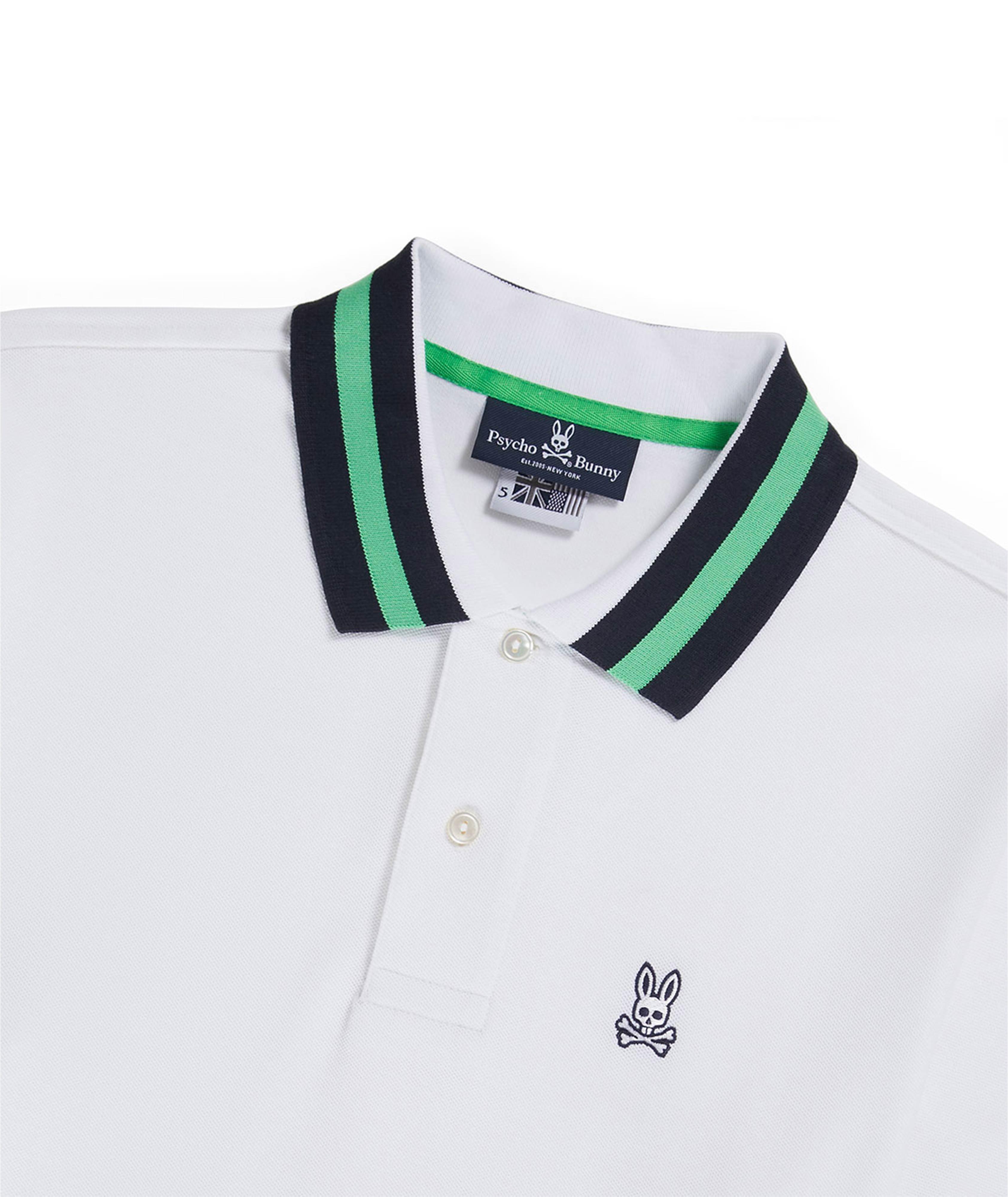 Polo Eakins en coton pima avec logo de lapin image 4