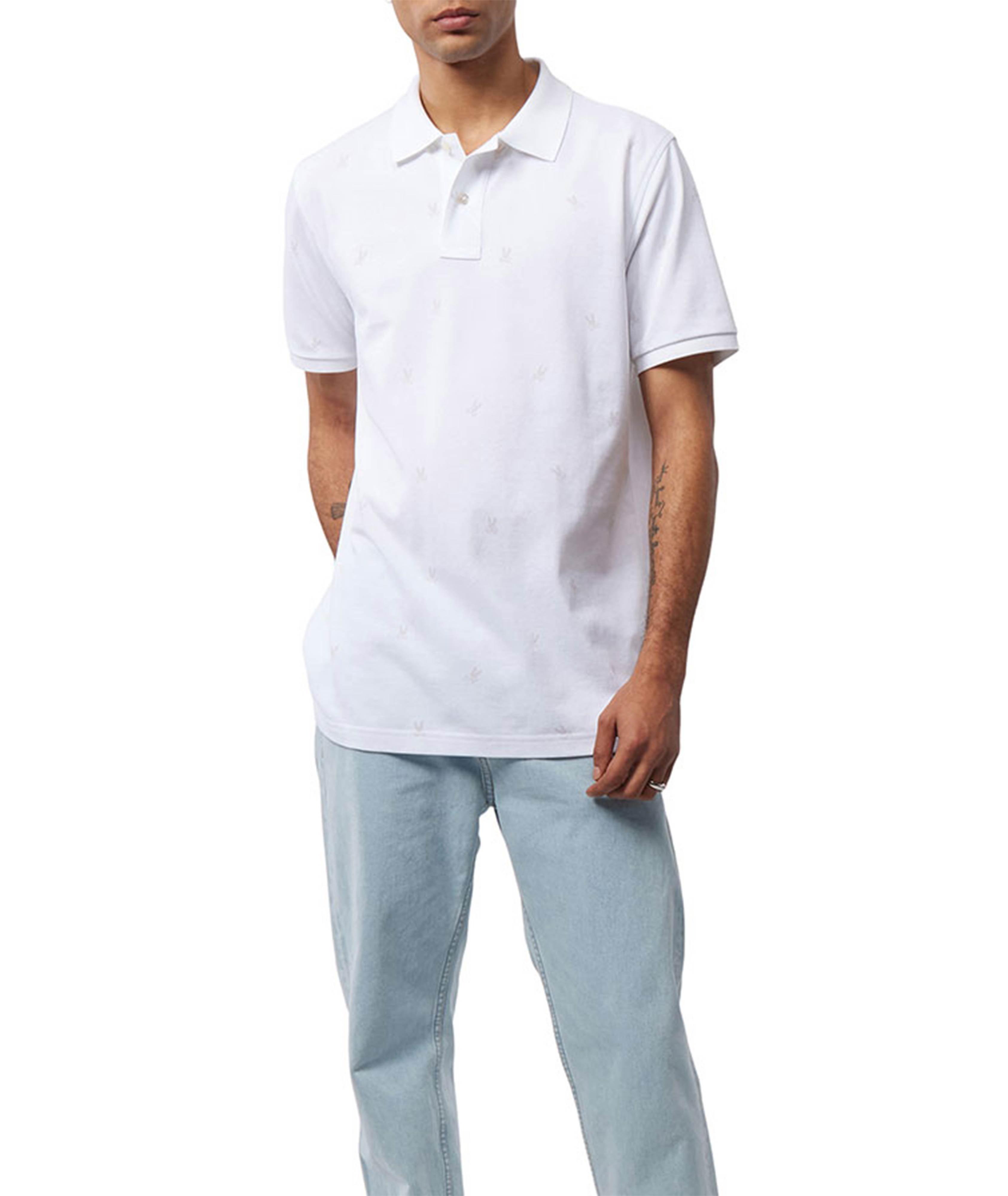 Polo Eakins en coton pima avec logo de lapin image 5