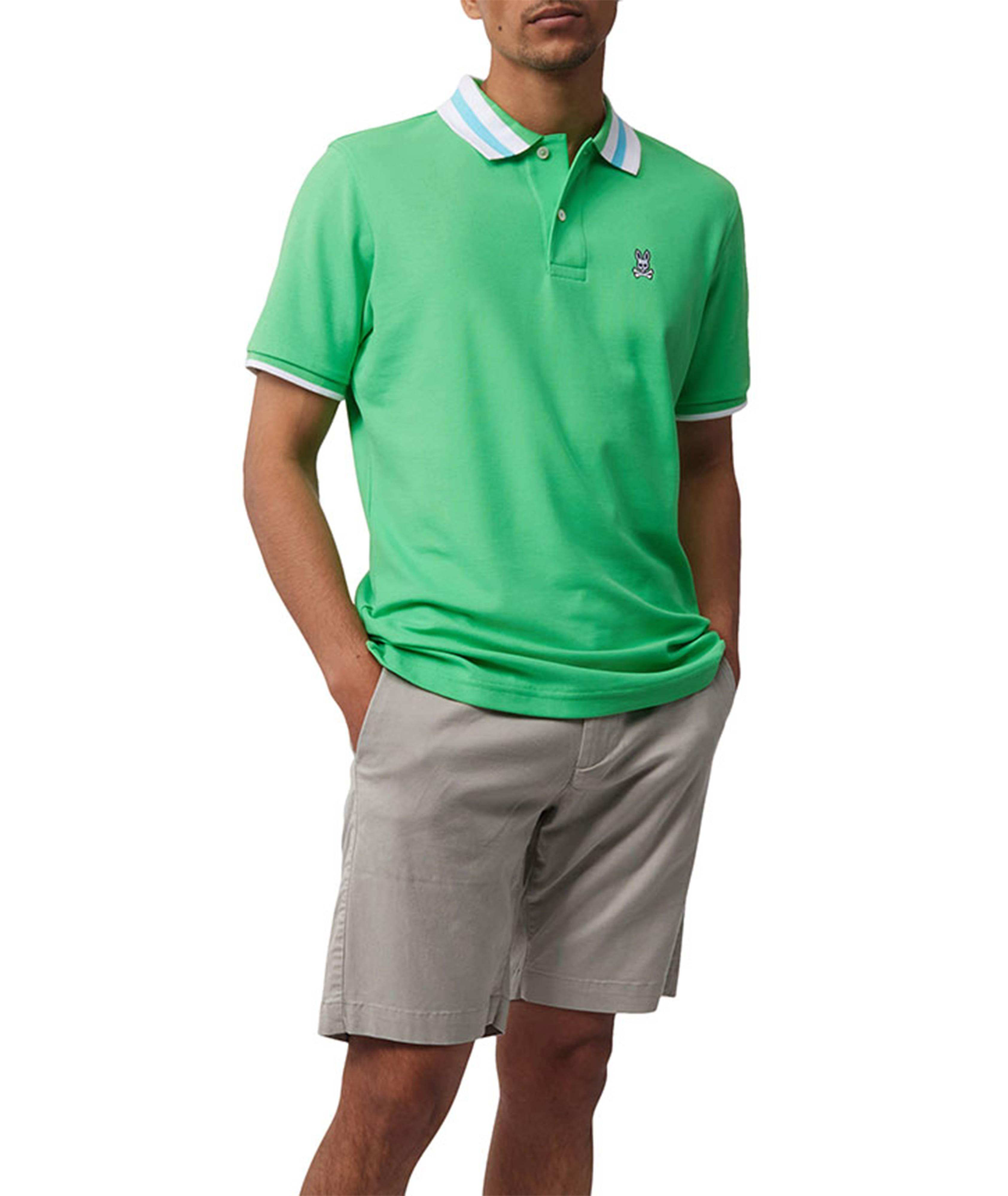 Polo Eakins en coton pima avec logo de lapin image 5