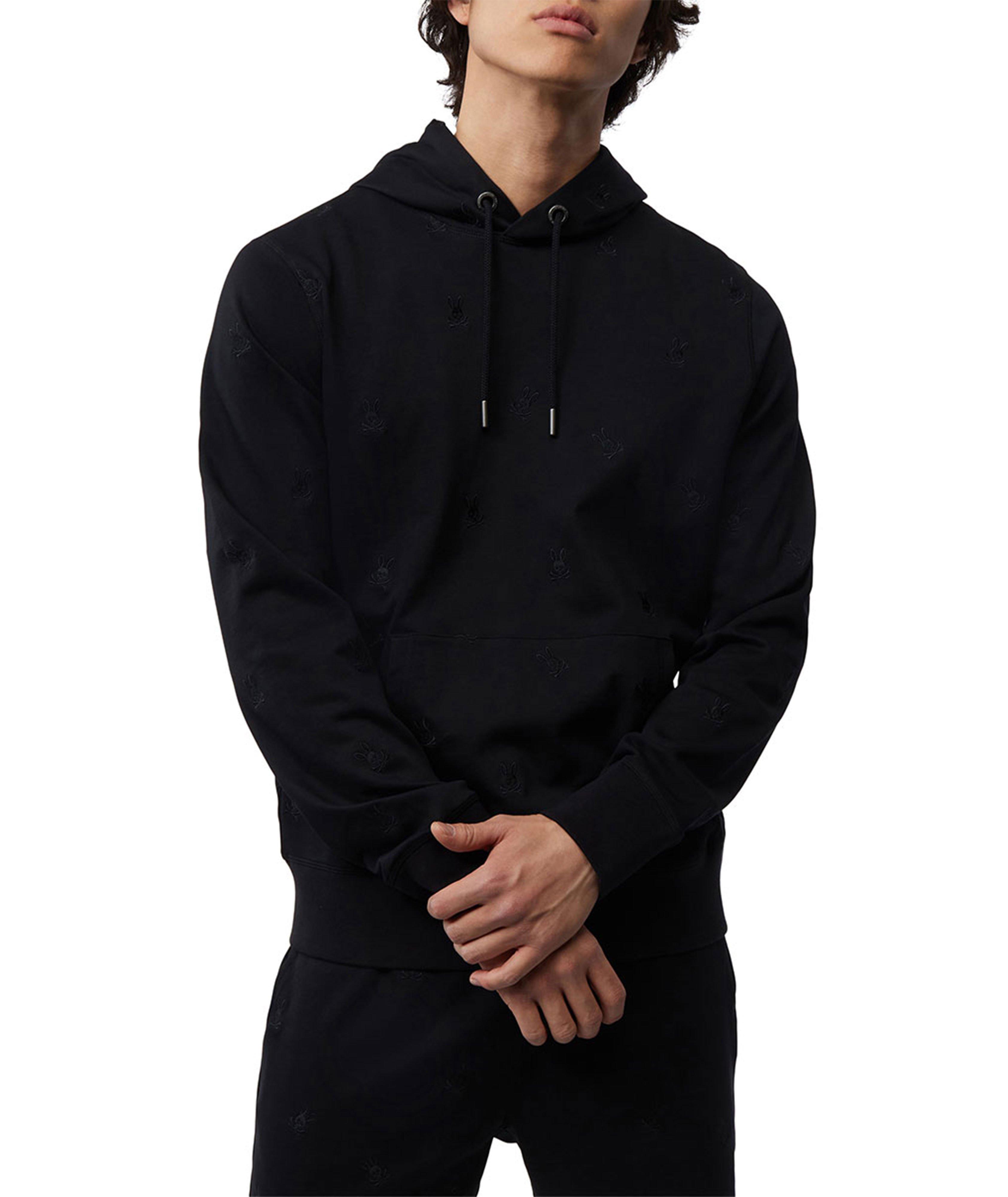 Royce Flocked Logo Hooded Sweater image 1
