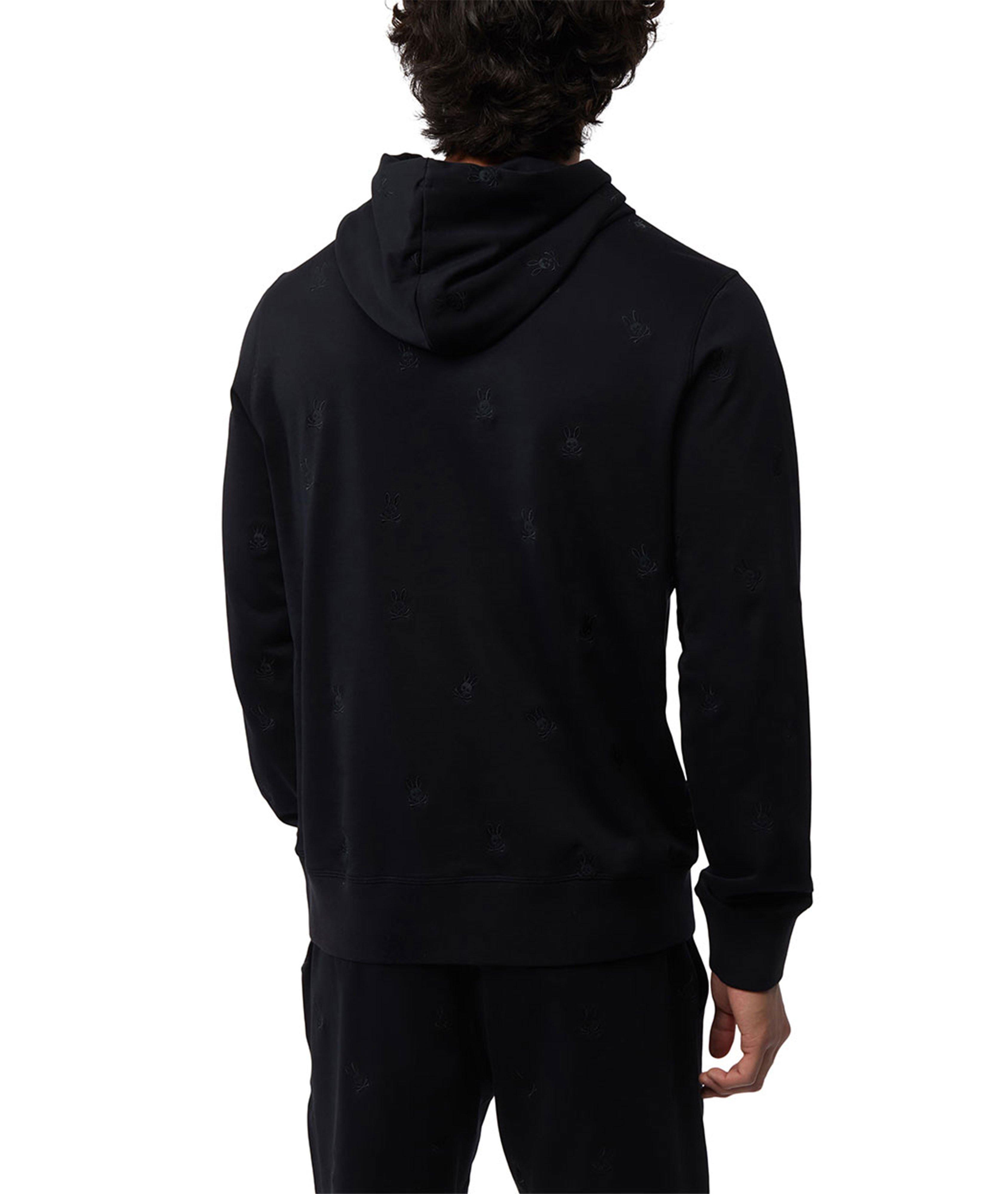 Royce Flocked Logo Hooded Sweater image 2