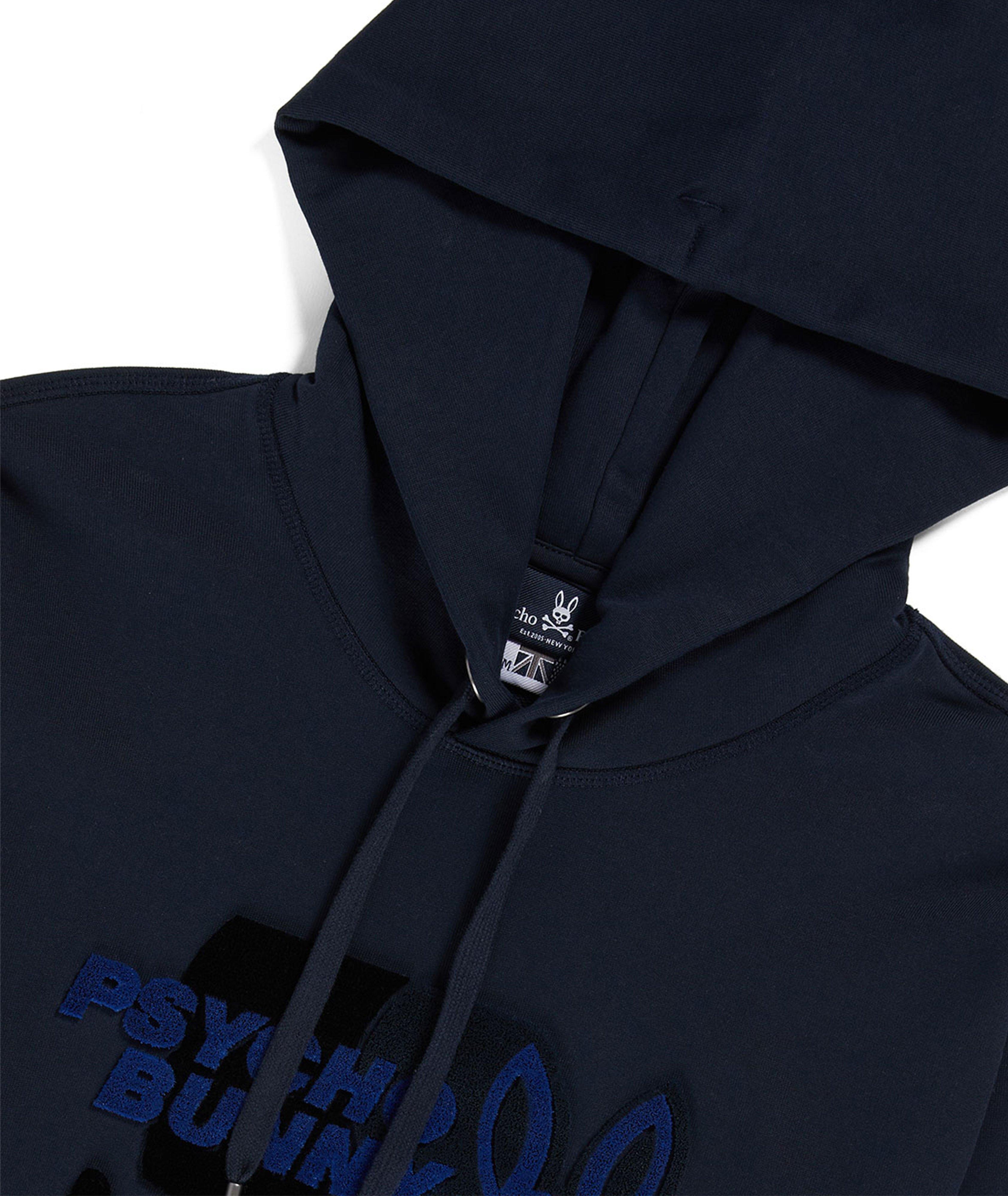 Royce Flocked Logo Hooded Sweater image 4
