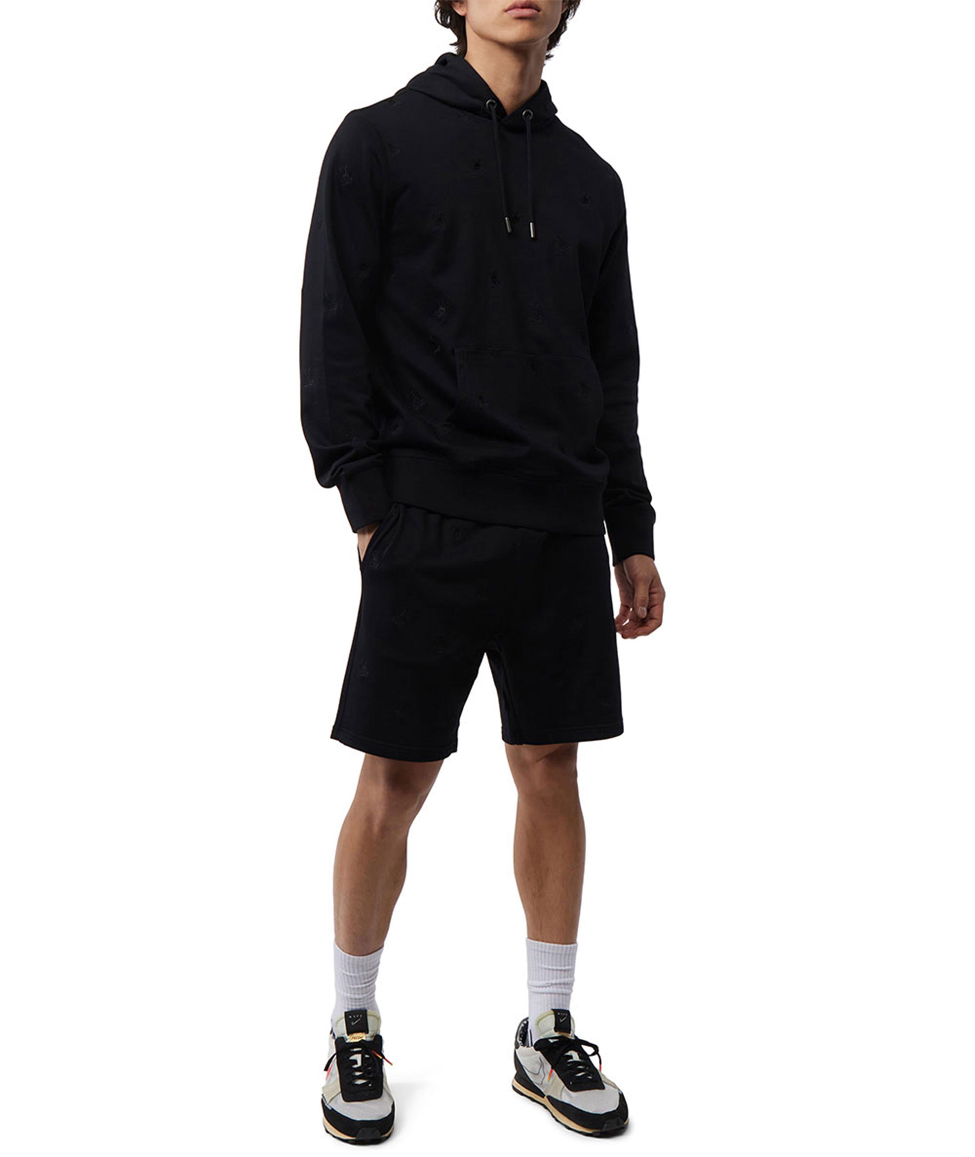 Royce Flocked Logo Hooded Sweater image 5