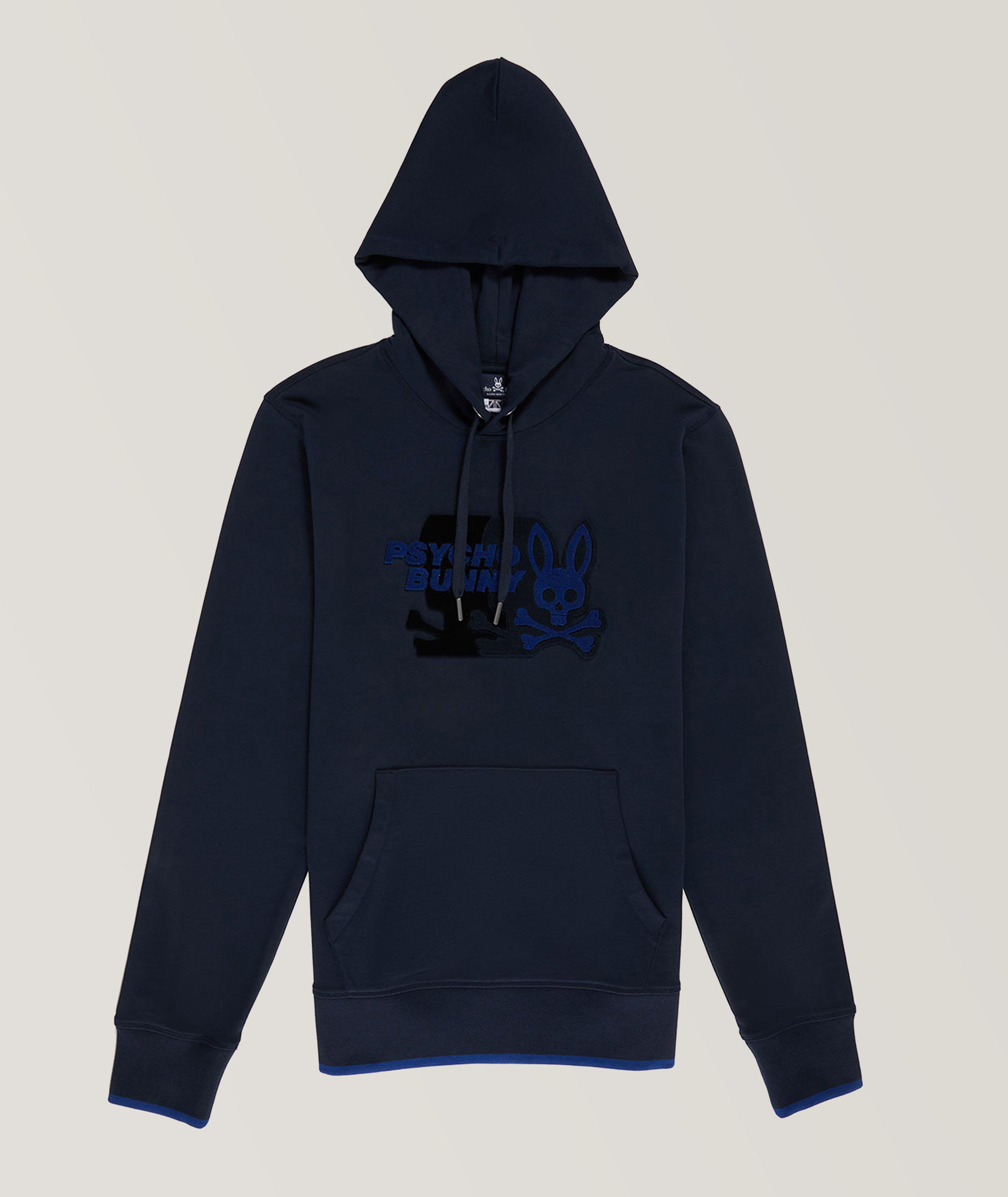 Royce Flocked Logo Hooded Sweater image 0