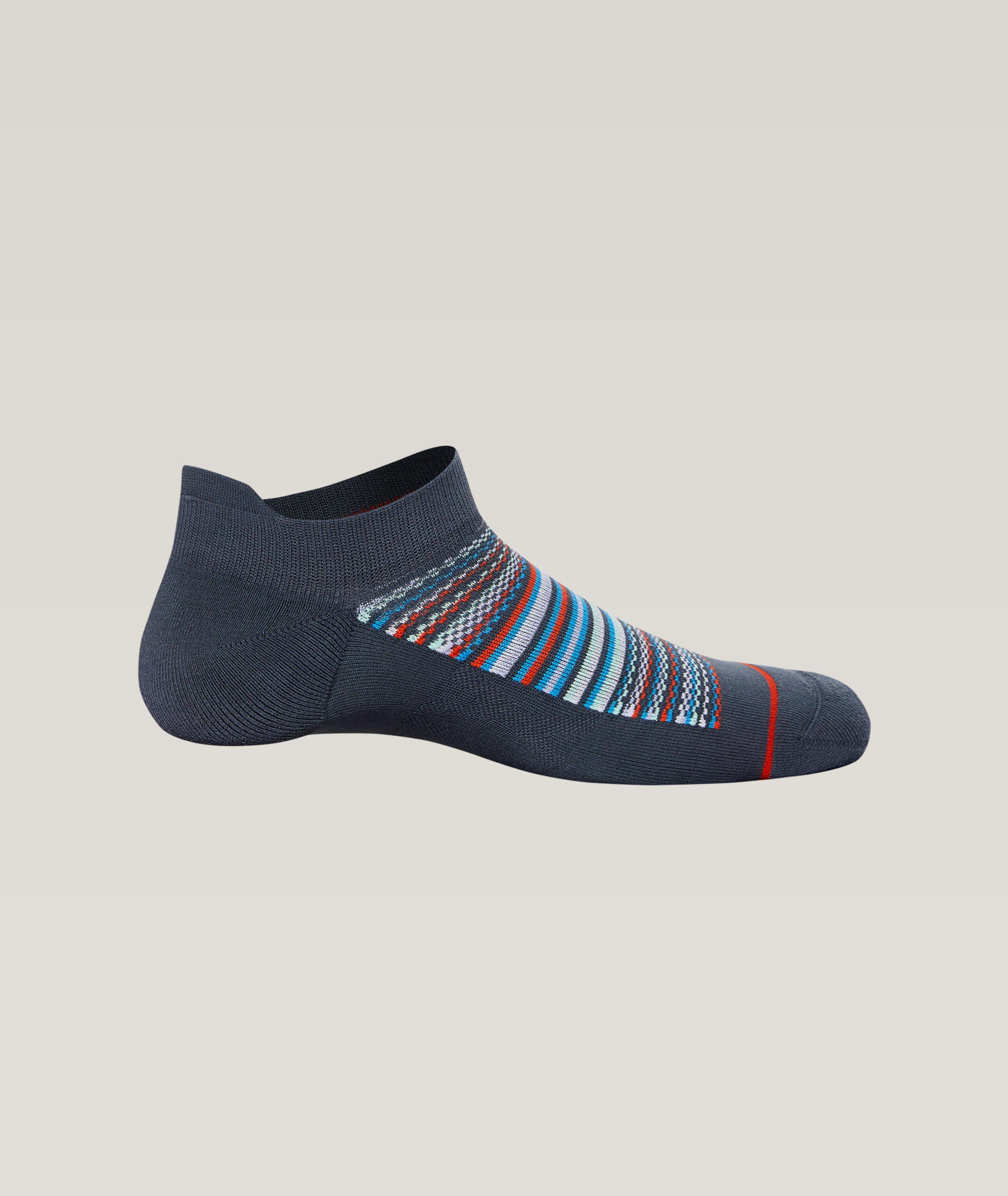 Chaussettes en mélange de coton à rayures image 0